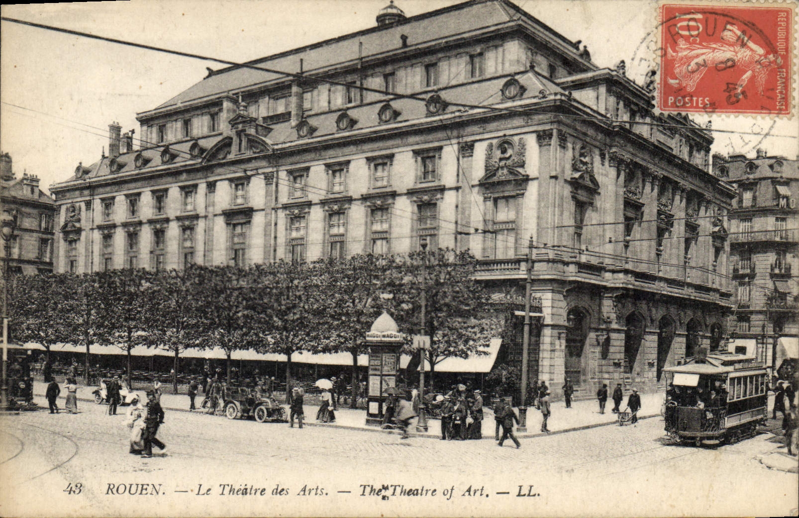 CPA Rouen Le Theatre des Arts 