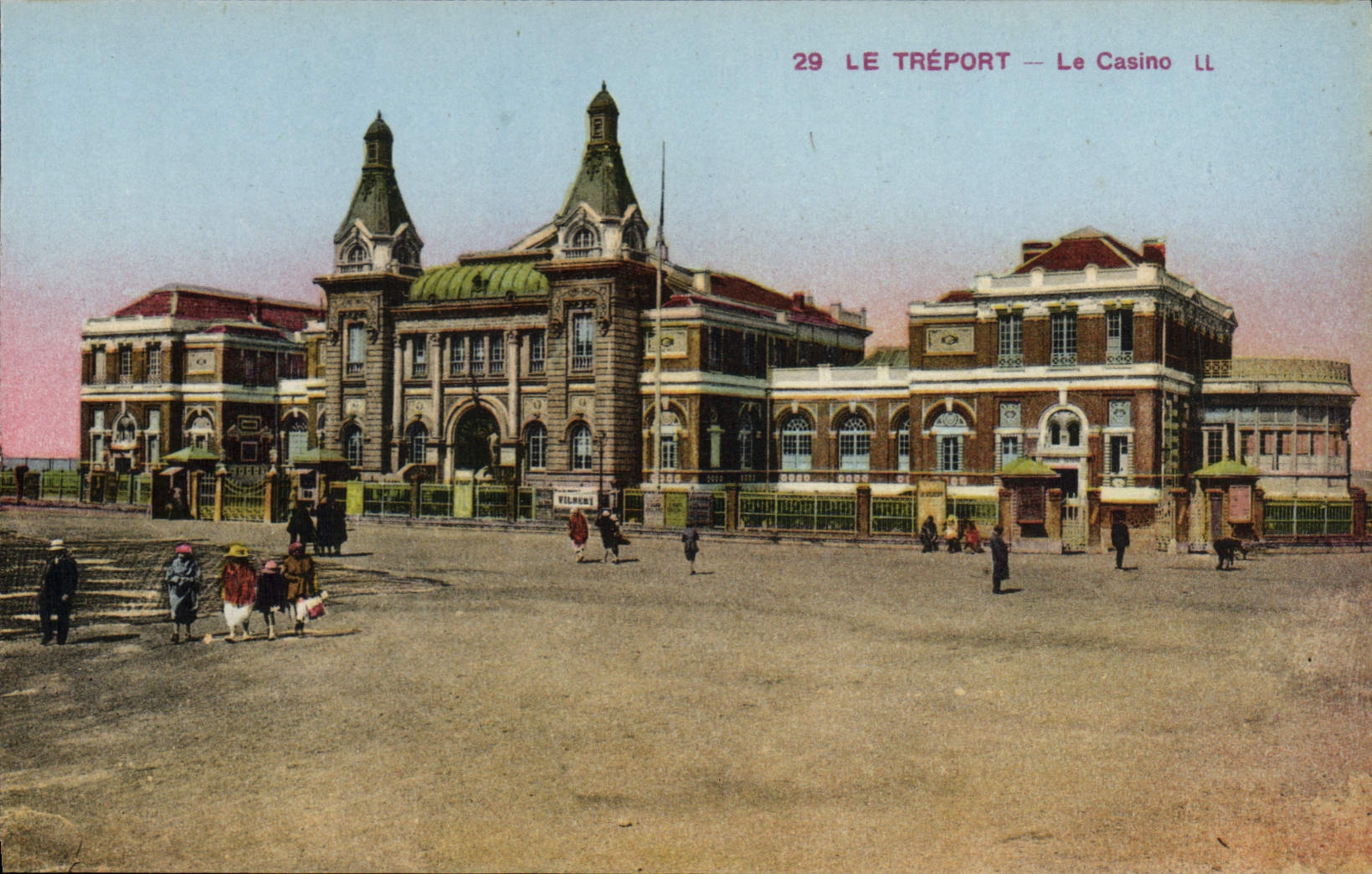 CPA Le Treport Le Casino 