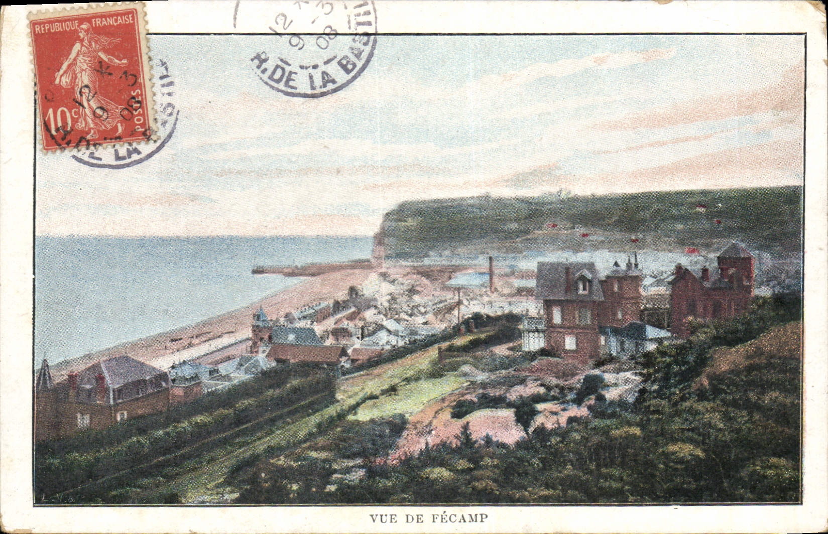 CPA Vue de Fecamp 
