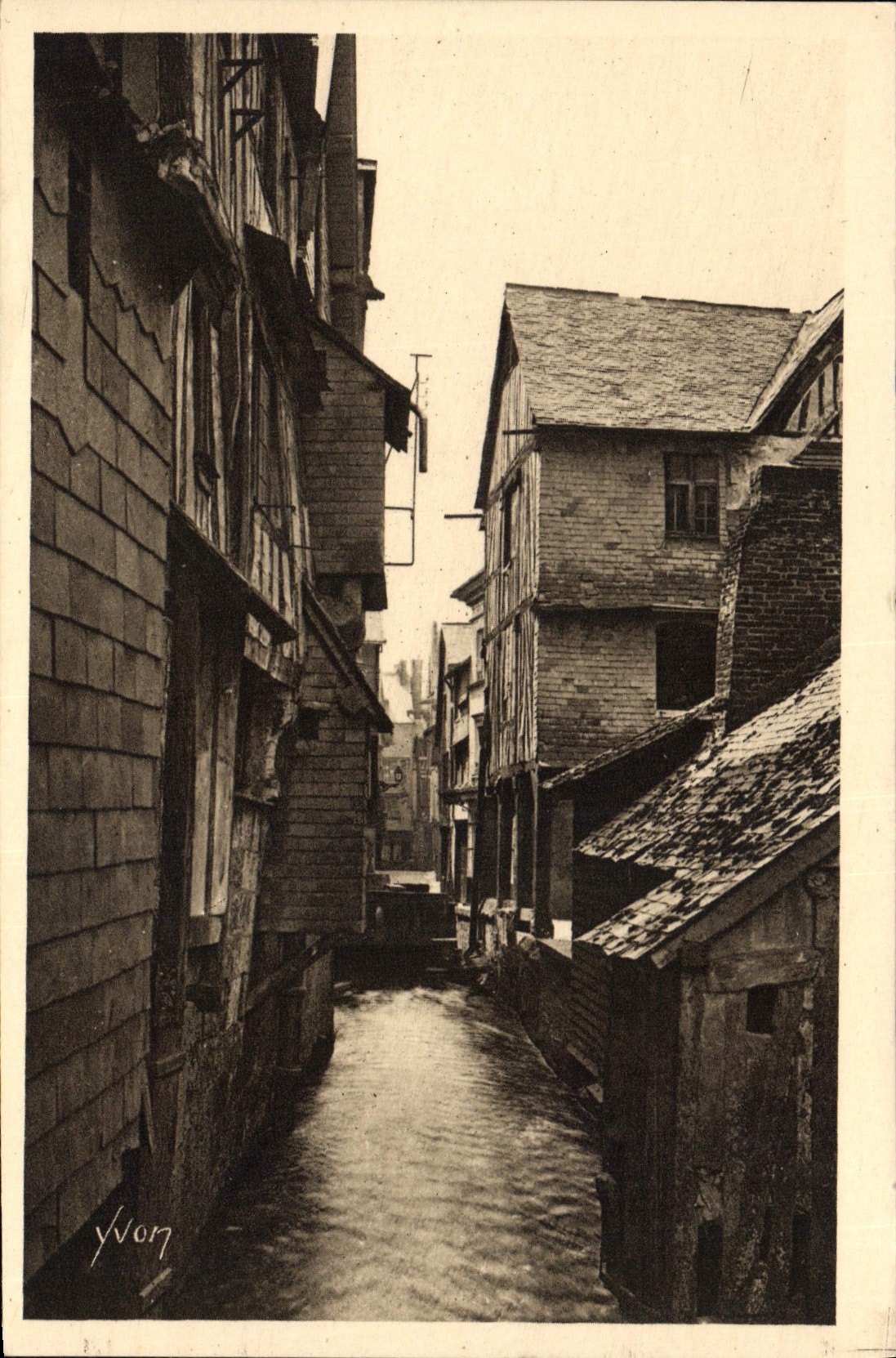CPA Caudebec en Caux Seine Inferieure Vieilles Maisons rue de la Boucherie 