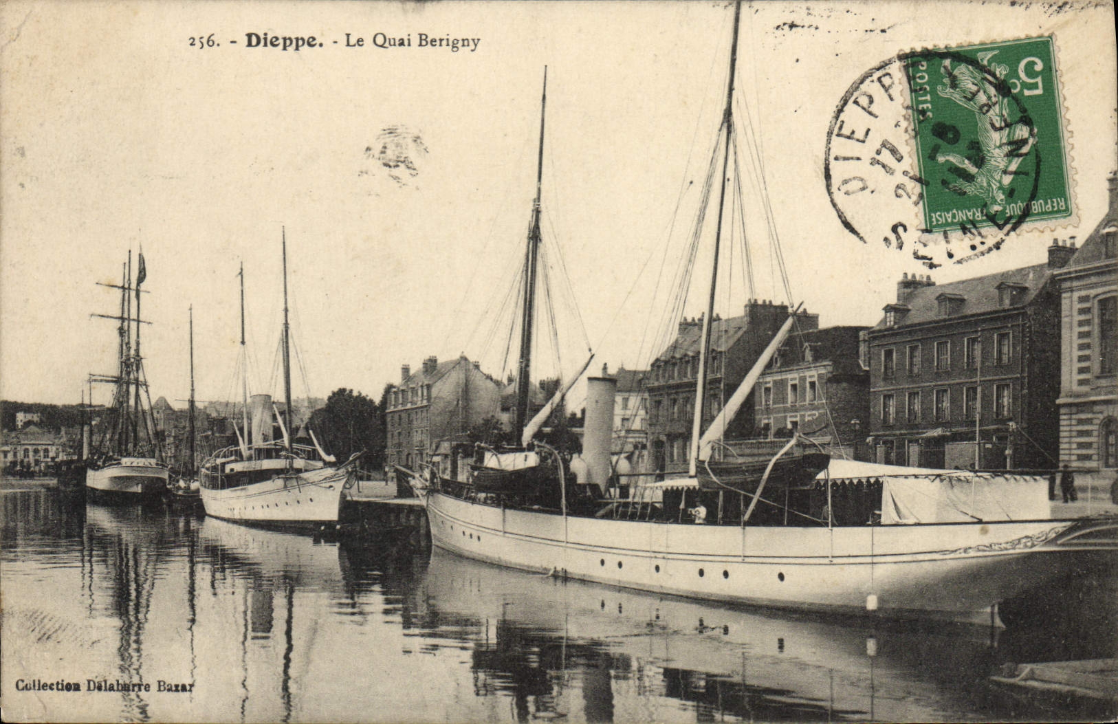 CPA Dieppe Le Quai Berigny 