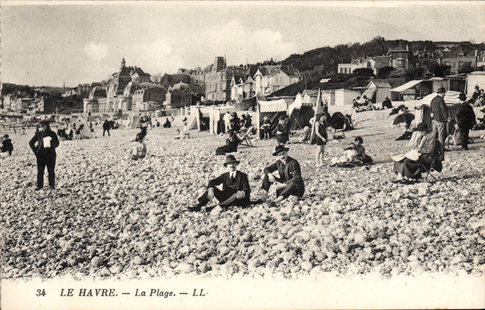 CPA Le Havre La Plage 