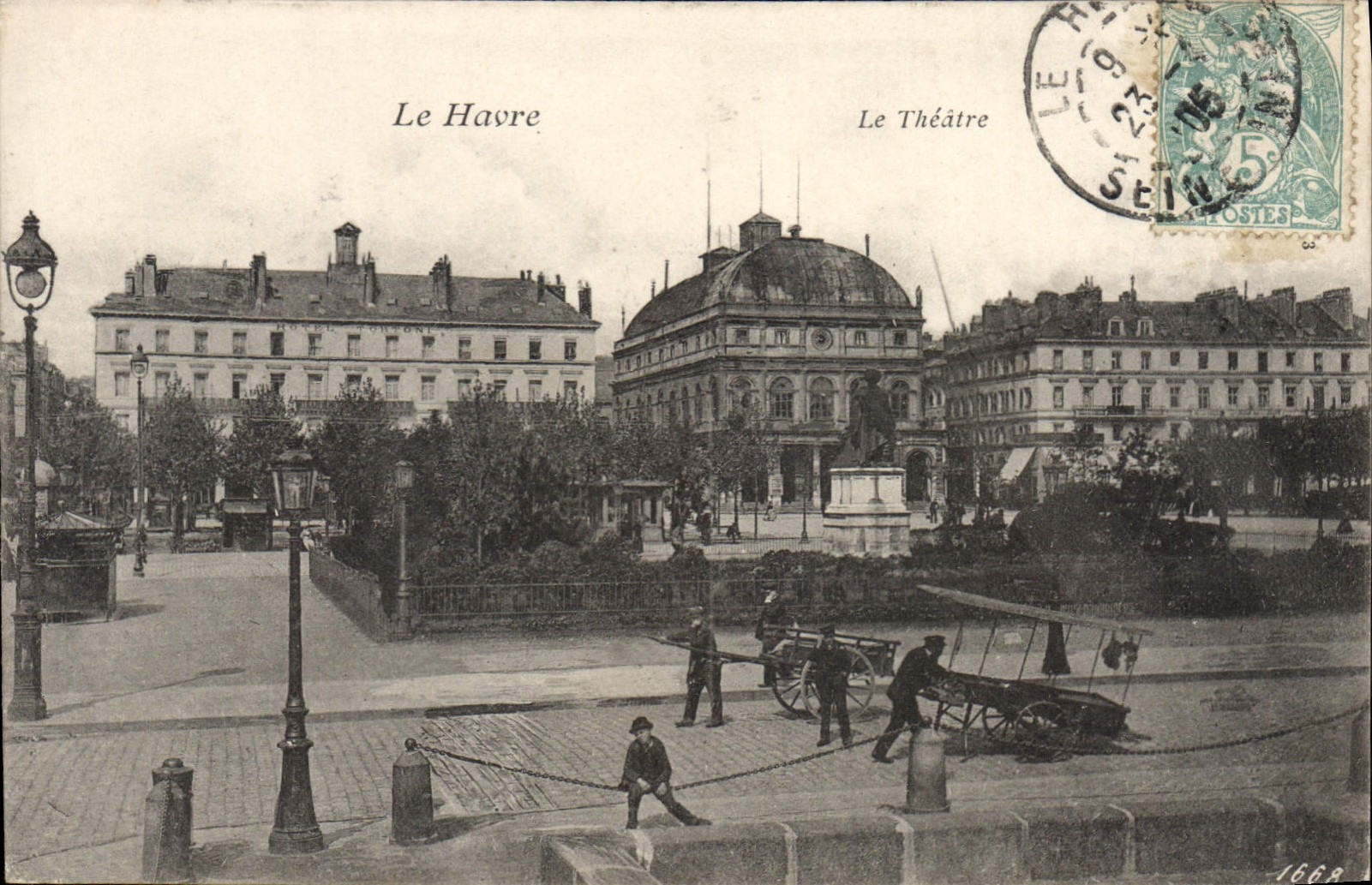 CPA Le Havre Le Theatre 
