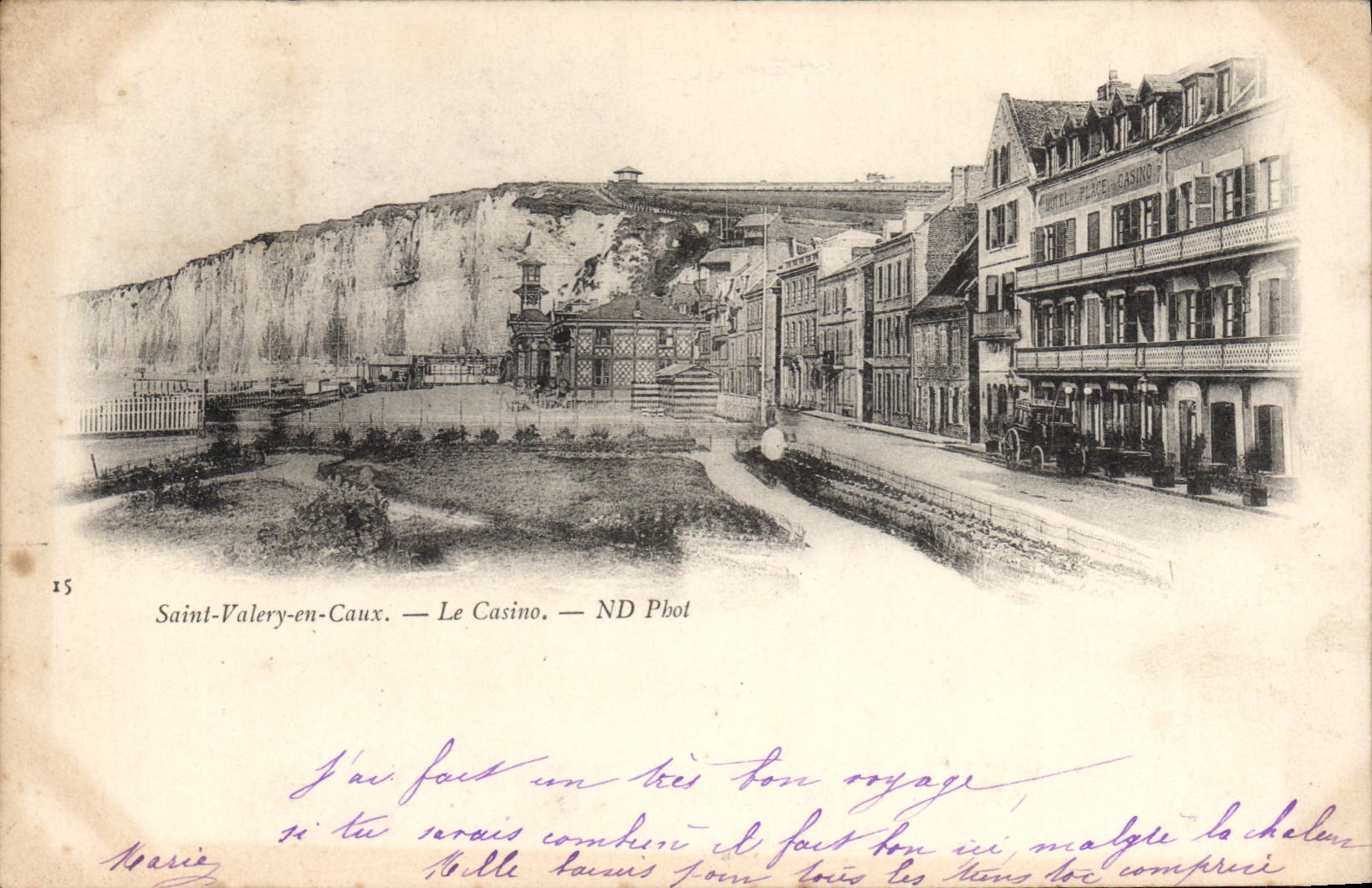 CPA Saint Valery en Caux Le Casino 