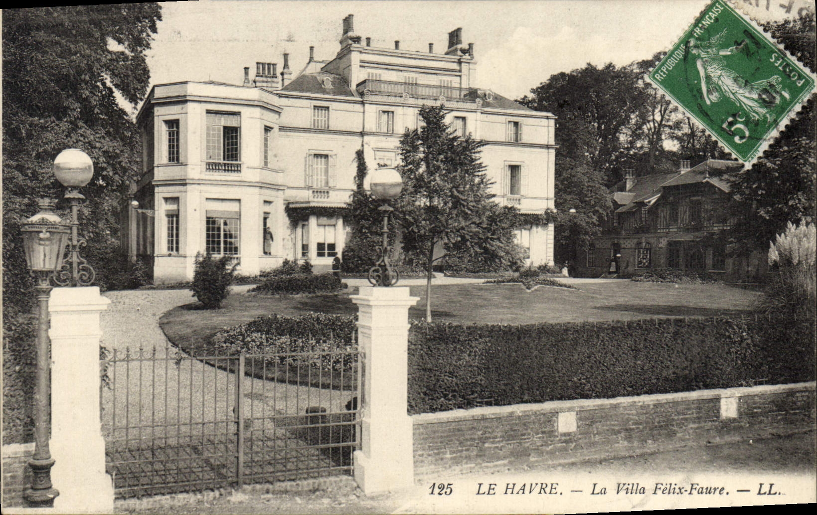 CPA Le Havre La Villa Felix Faure 