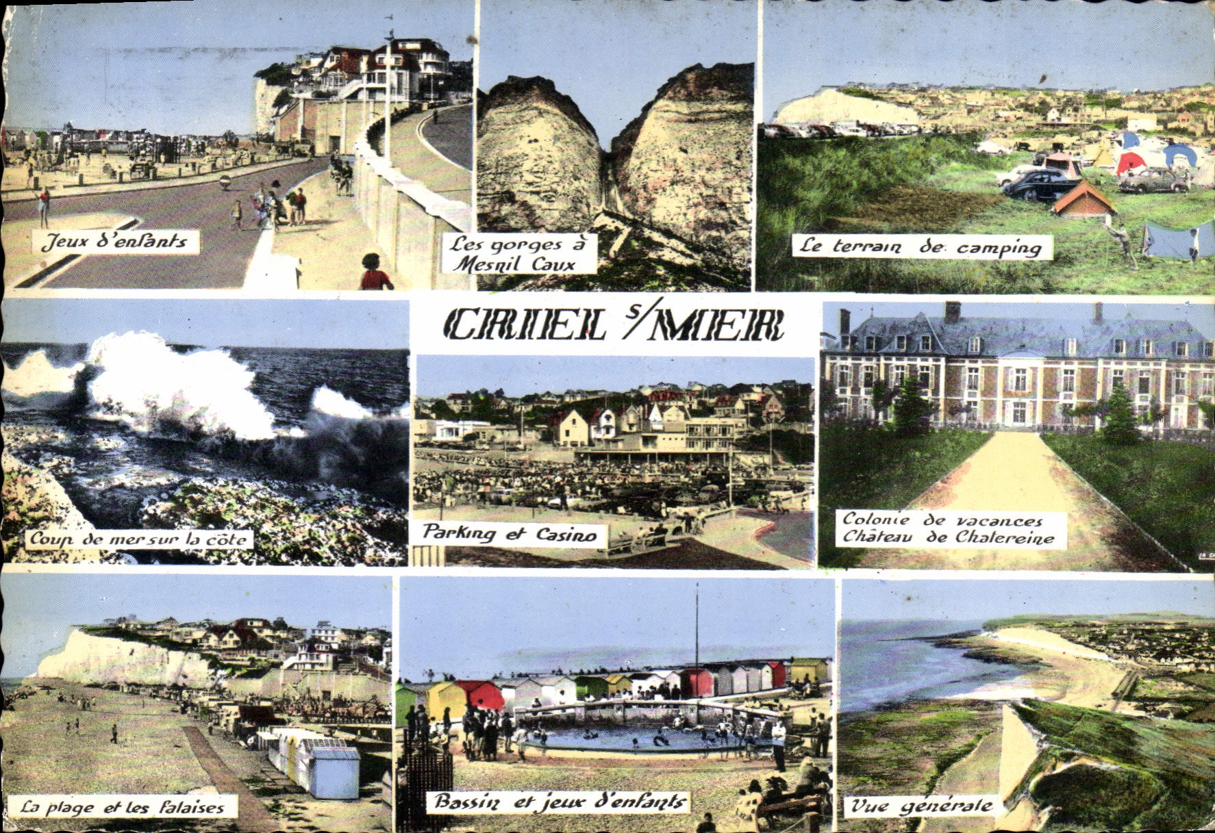 CPSM Divers aspects de Criel S Mer
