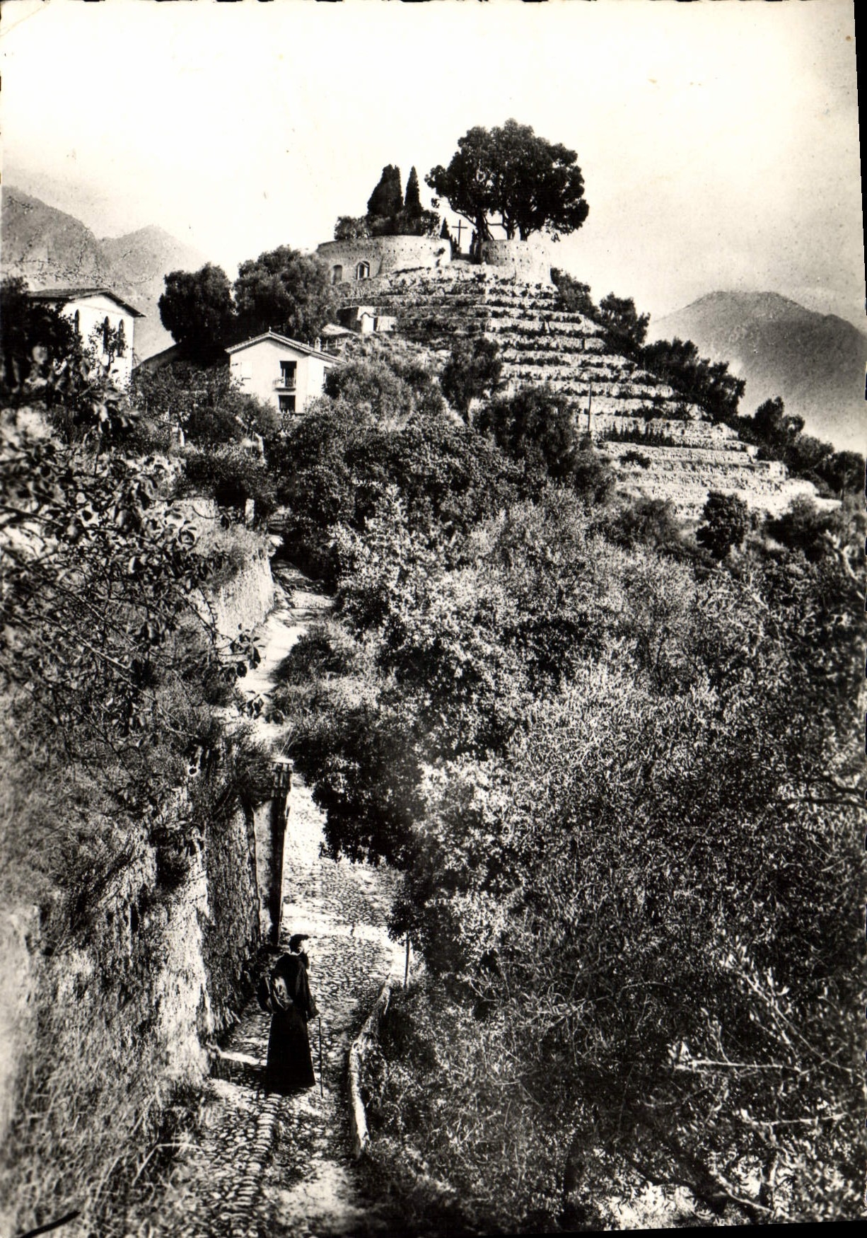 CPA Menton N D de l'Annonciade La derniere etape