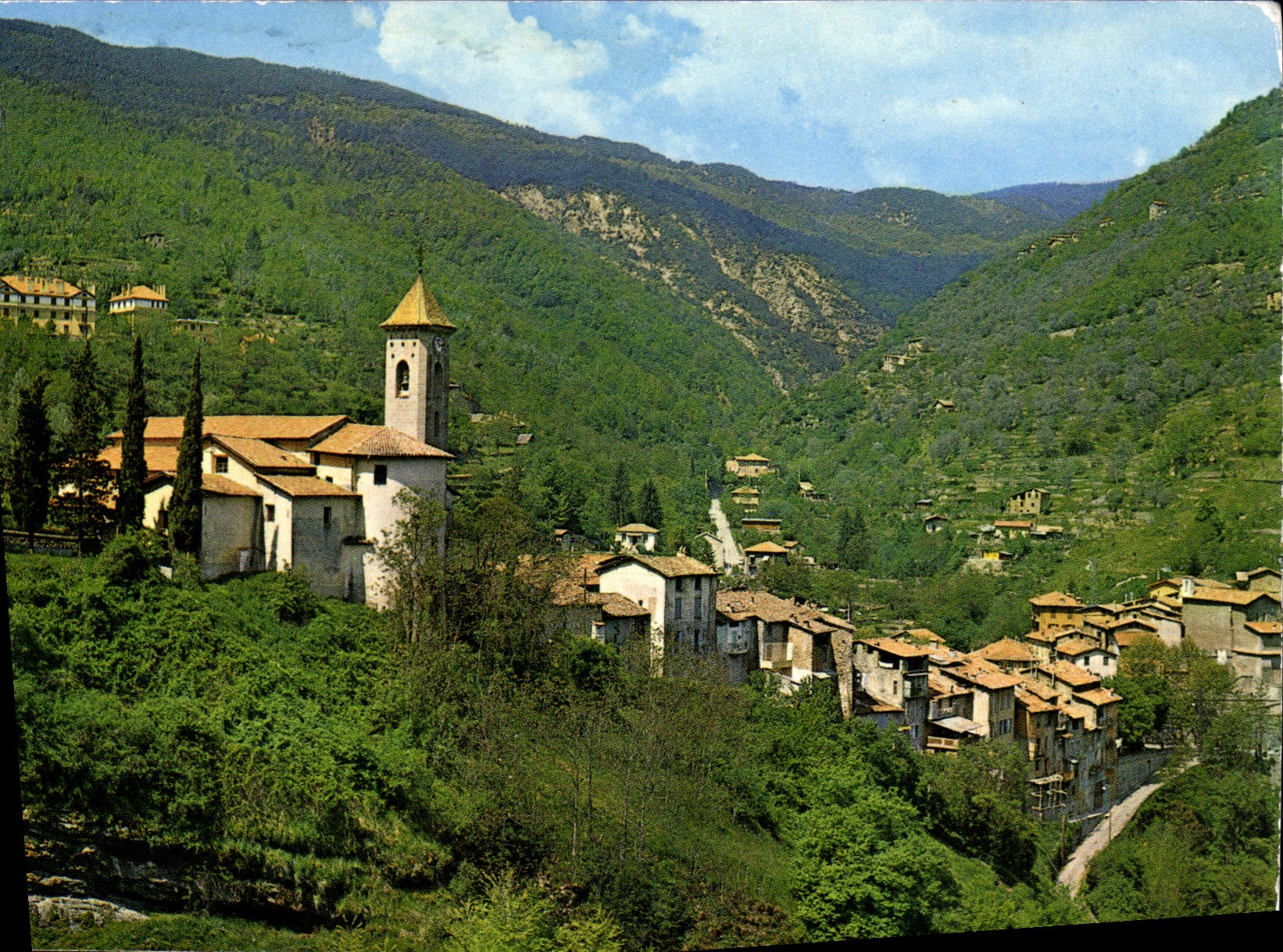 CPA Paysages de France Lantosque Alpes Maritimes