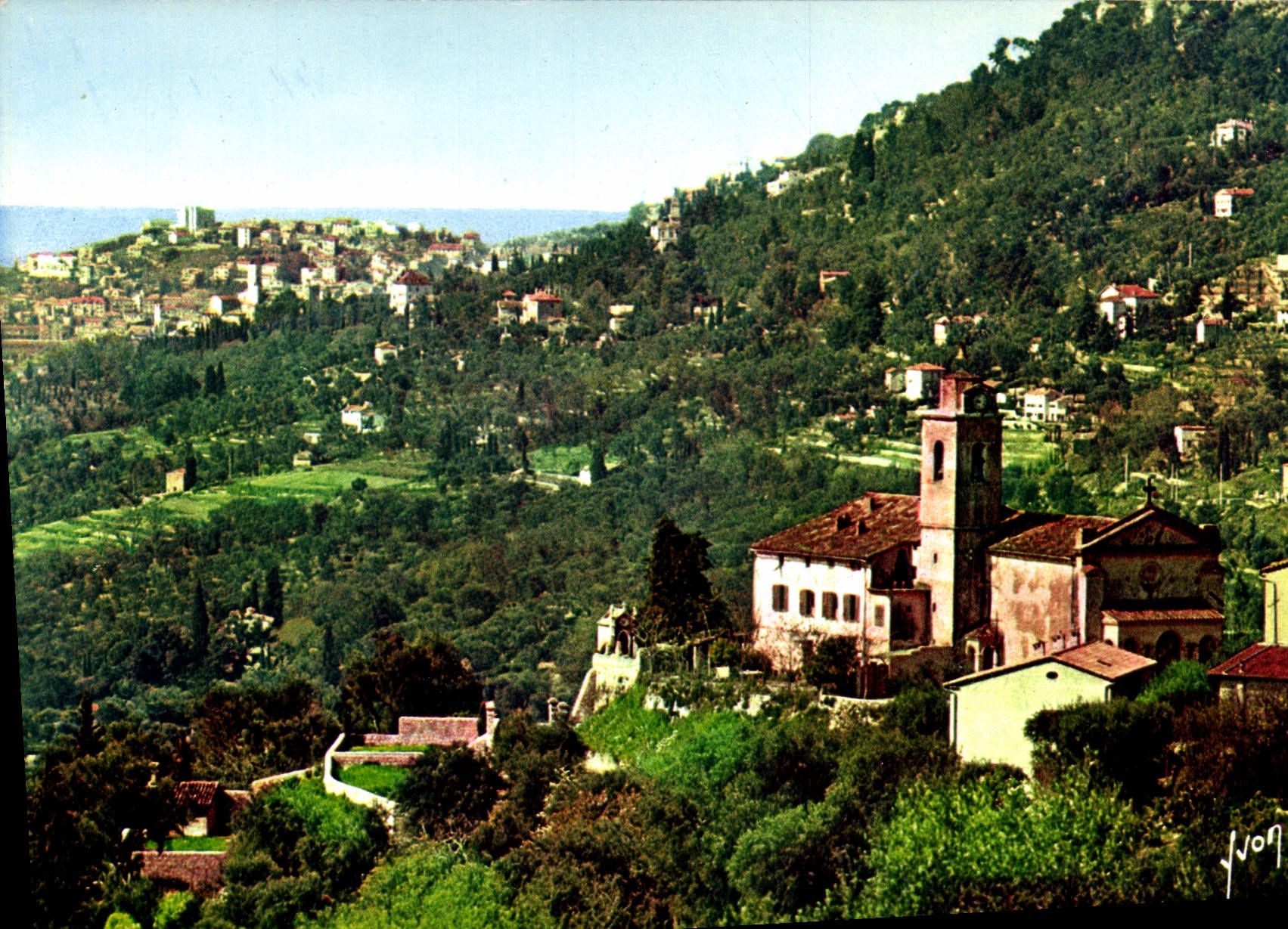 CPA Couleurs et Lumiere de France La Cote d'Azur miracle de la nature Magagnosc 