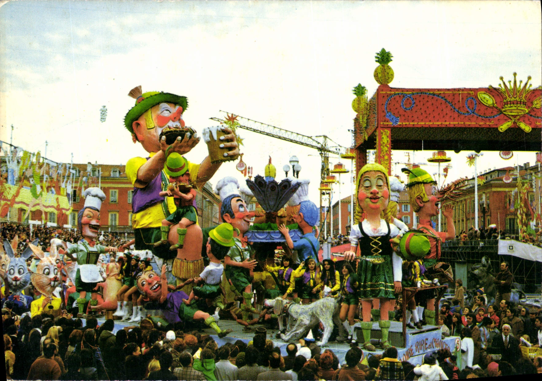CPA Carnaval de Nice Boire Rire et Manger