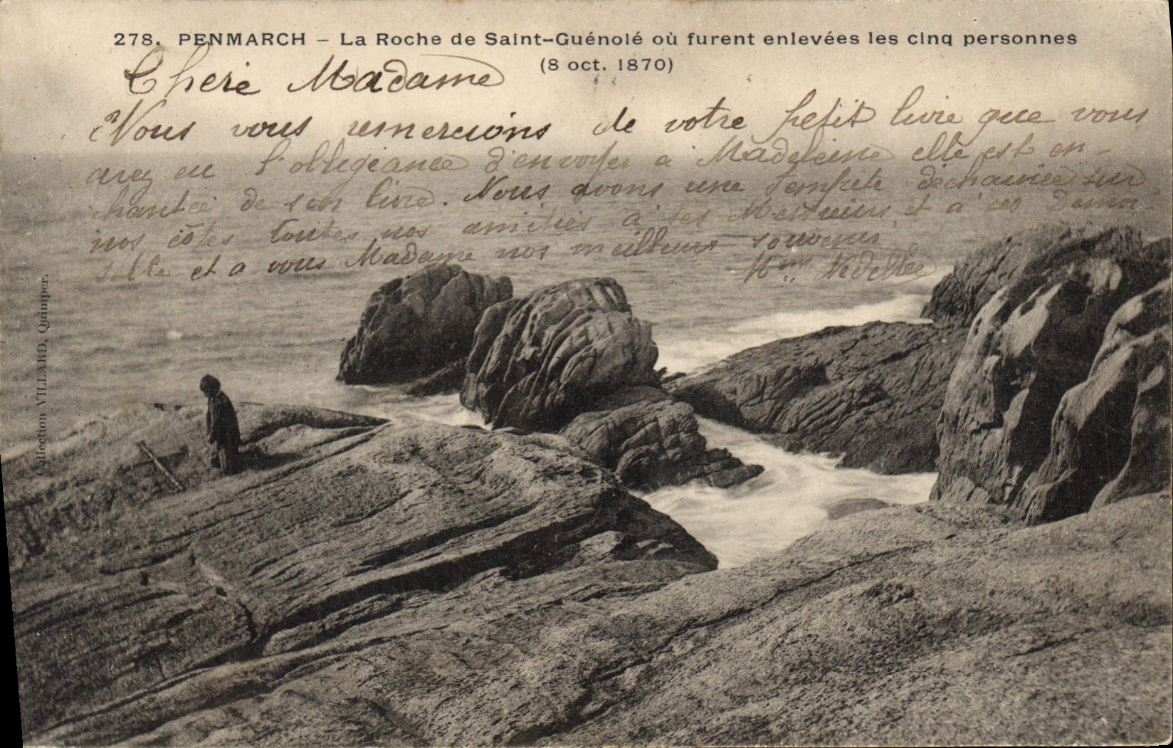 CPA Penmarch La Roche de St Guenole 