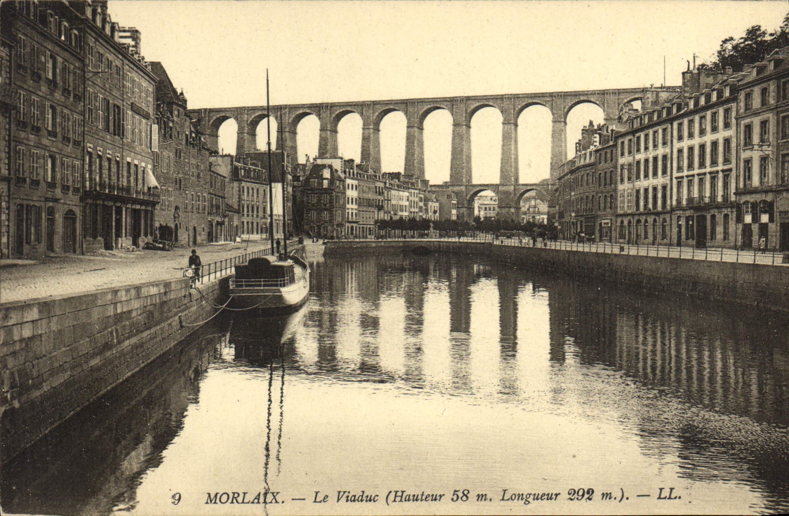CPA Morlaix Le Viaduc 