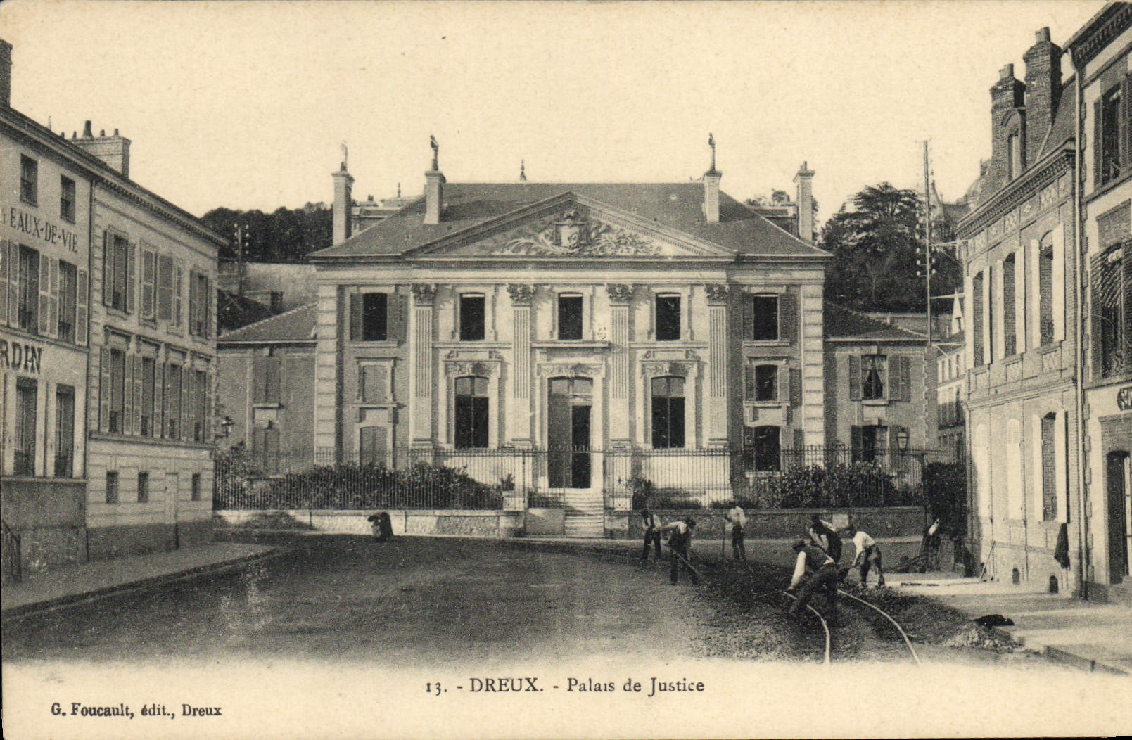 CPA Dreux palais de justice 