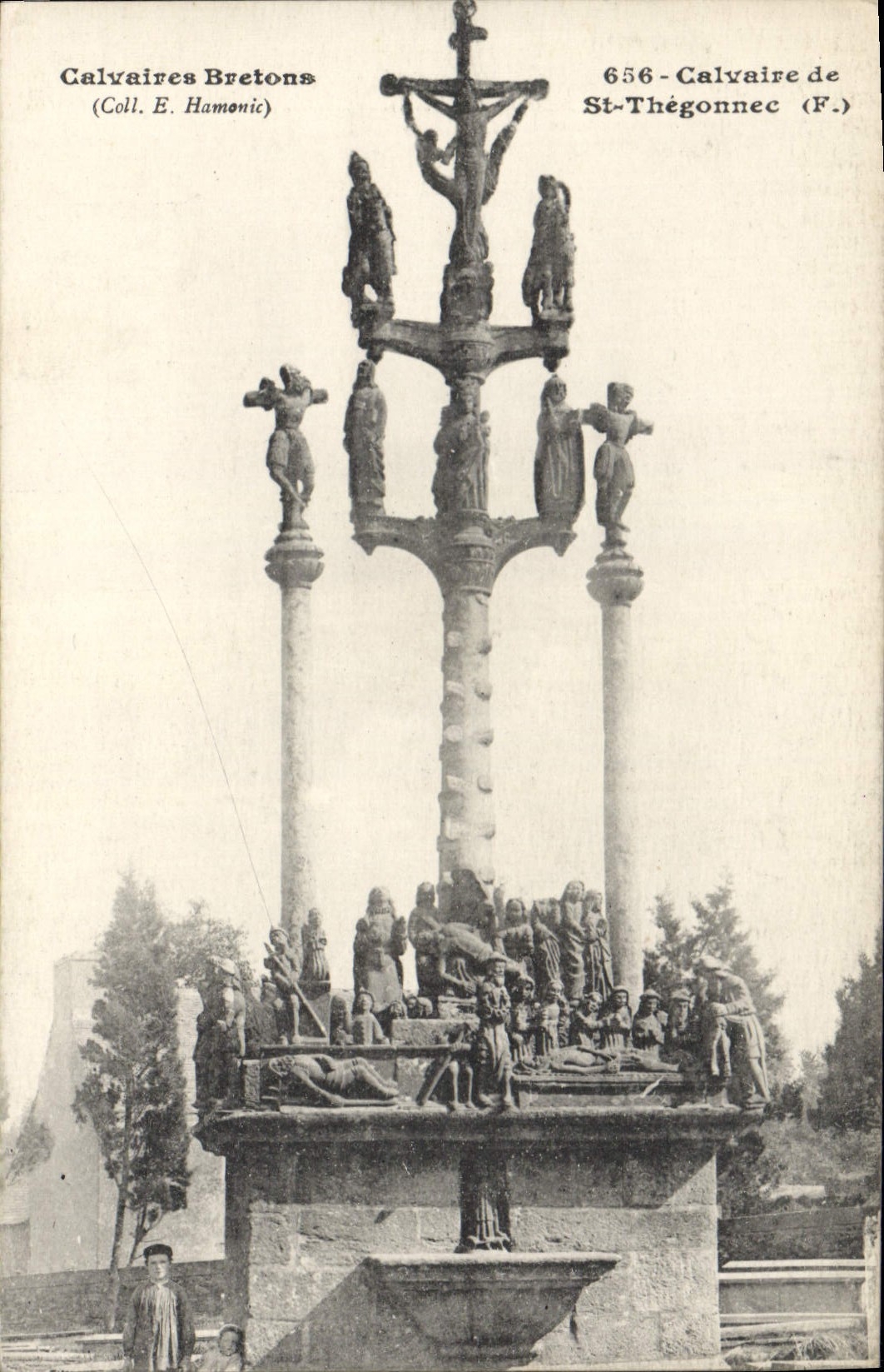 CPA Calvaires Bretagne Calvaire de St Thegonnec