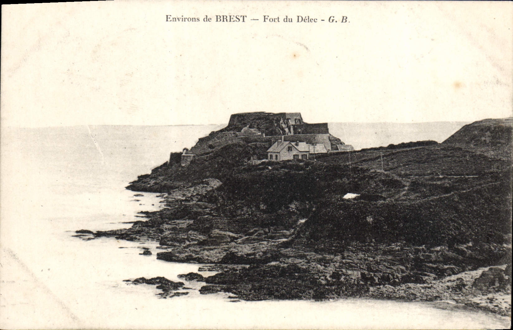 CPA Environs de Brest Fort du Delec 