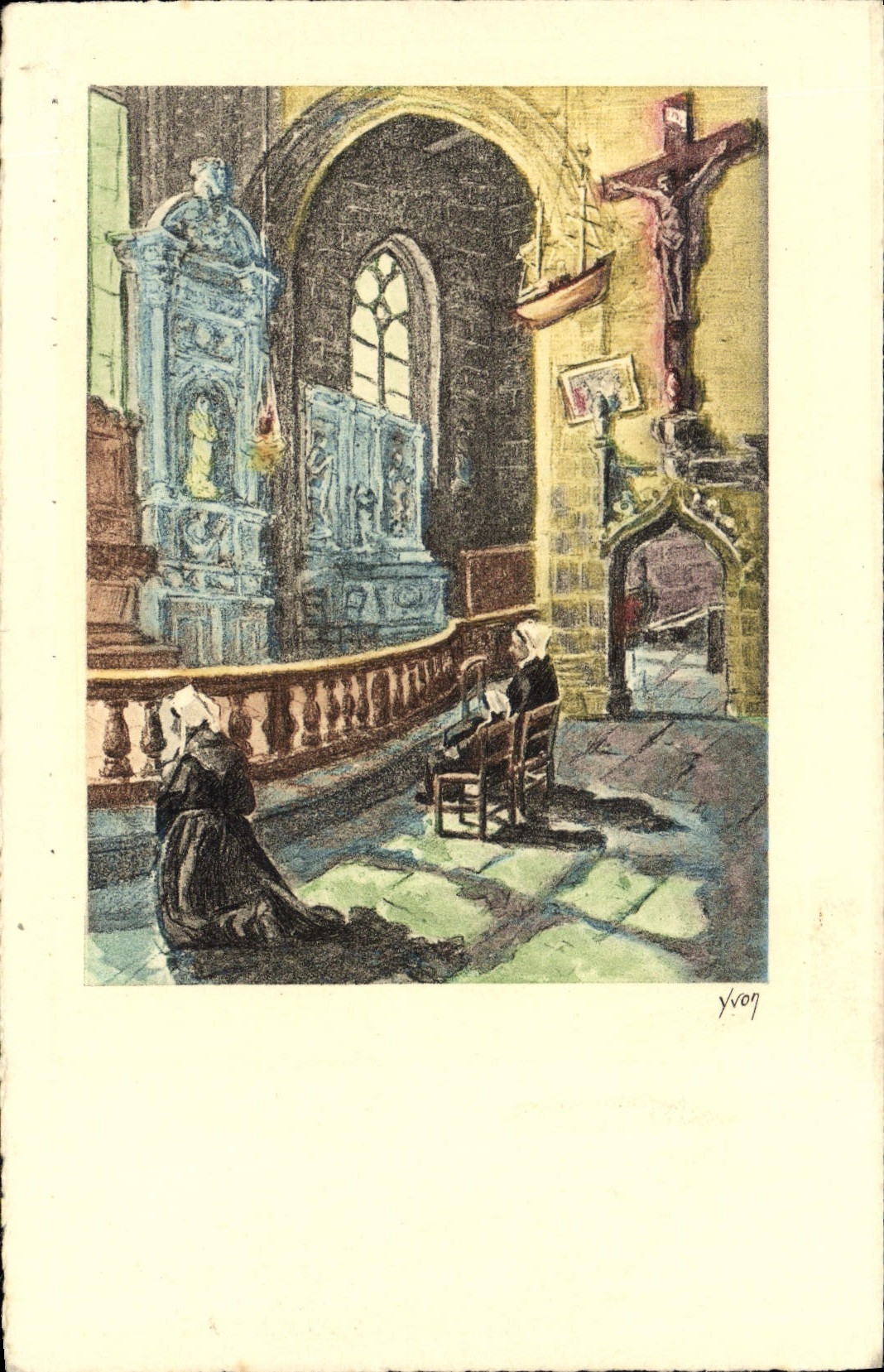 CPA La Clarte l'eglise Notre dame
