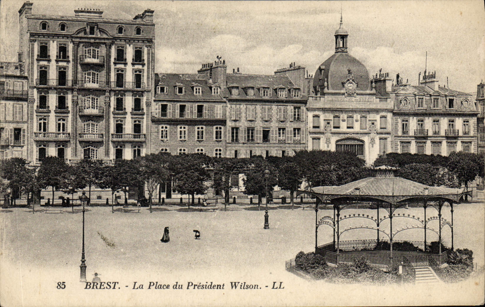 CPA Brest la place du President Wilson 