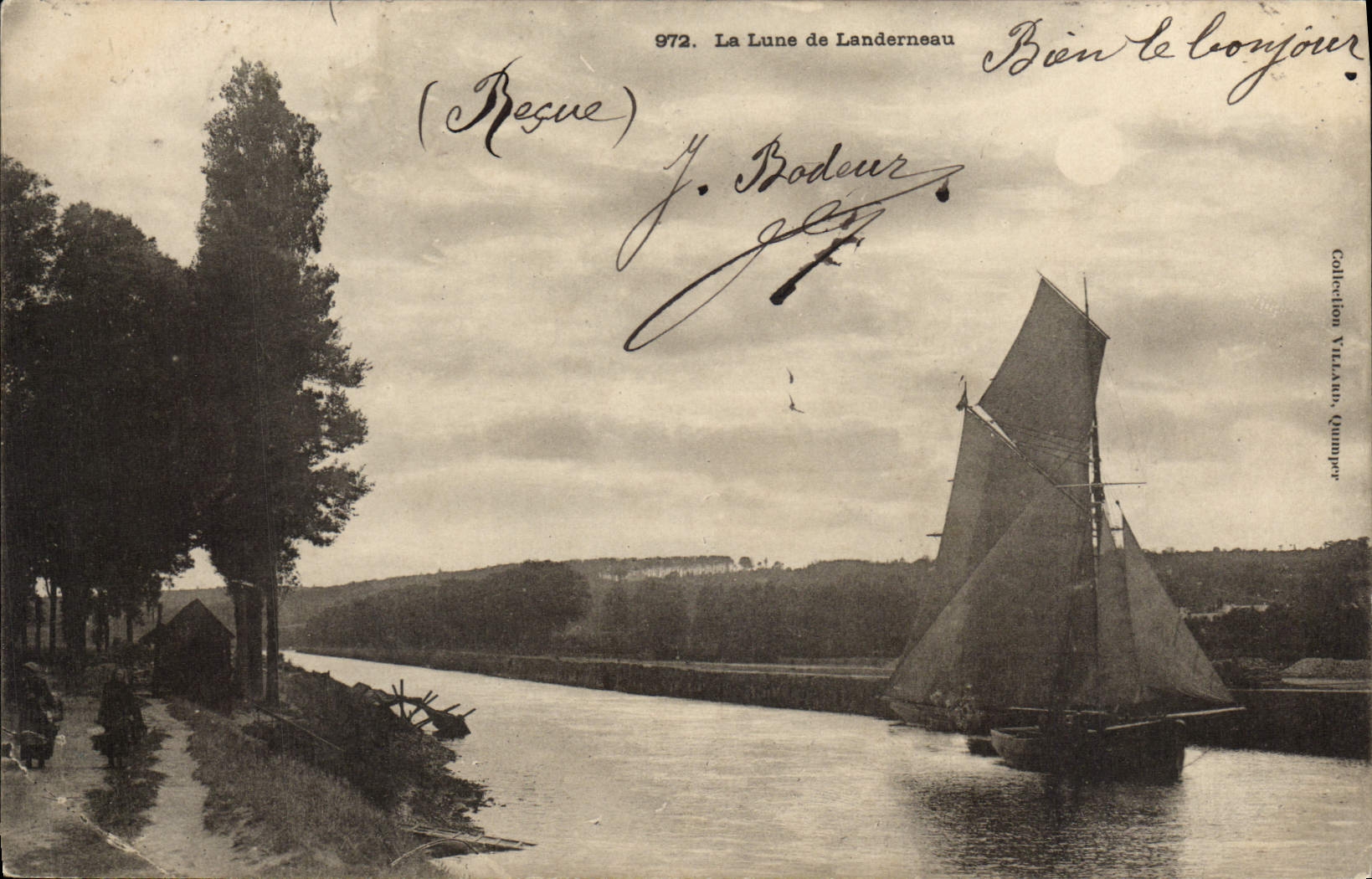 CPA La Lune de Landerneau 