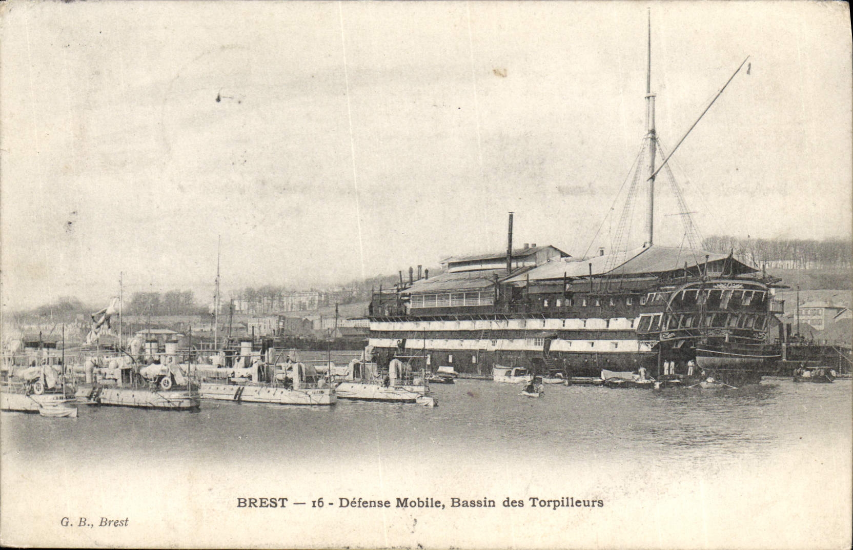 CPA Brest defense Mobile Bassin des Torpilleurs