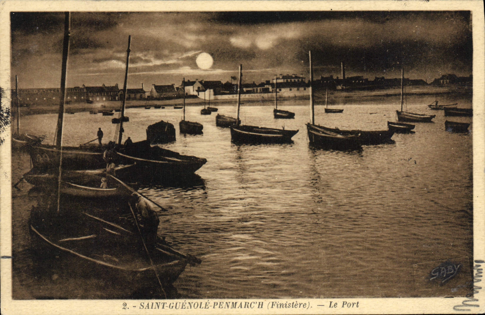 CPA Saint Guenole Penmarch Finistere le port 
