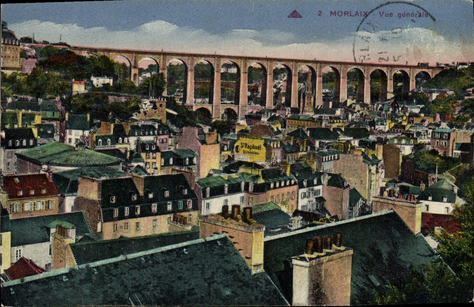 CPA Morlaix vue generale 