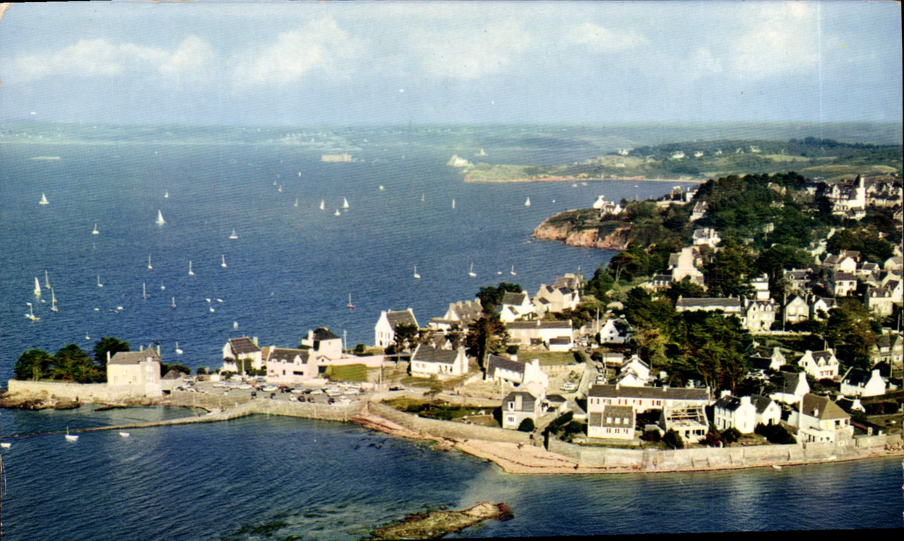 CPSM Carantec Nord Finistere le port 