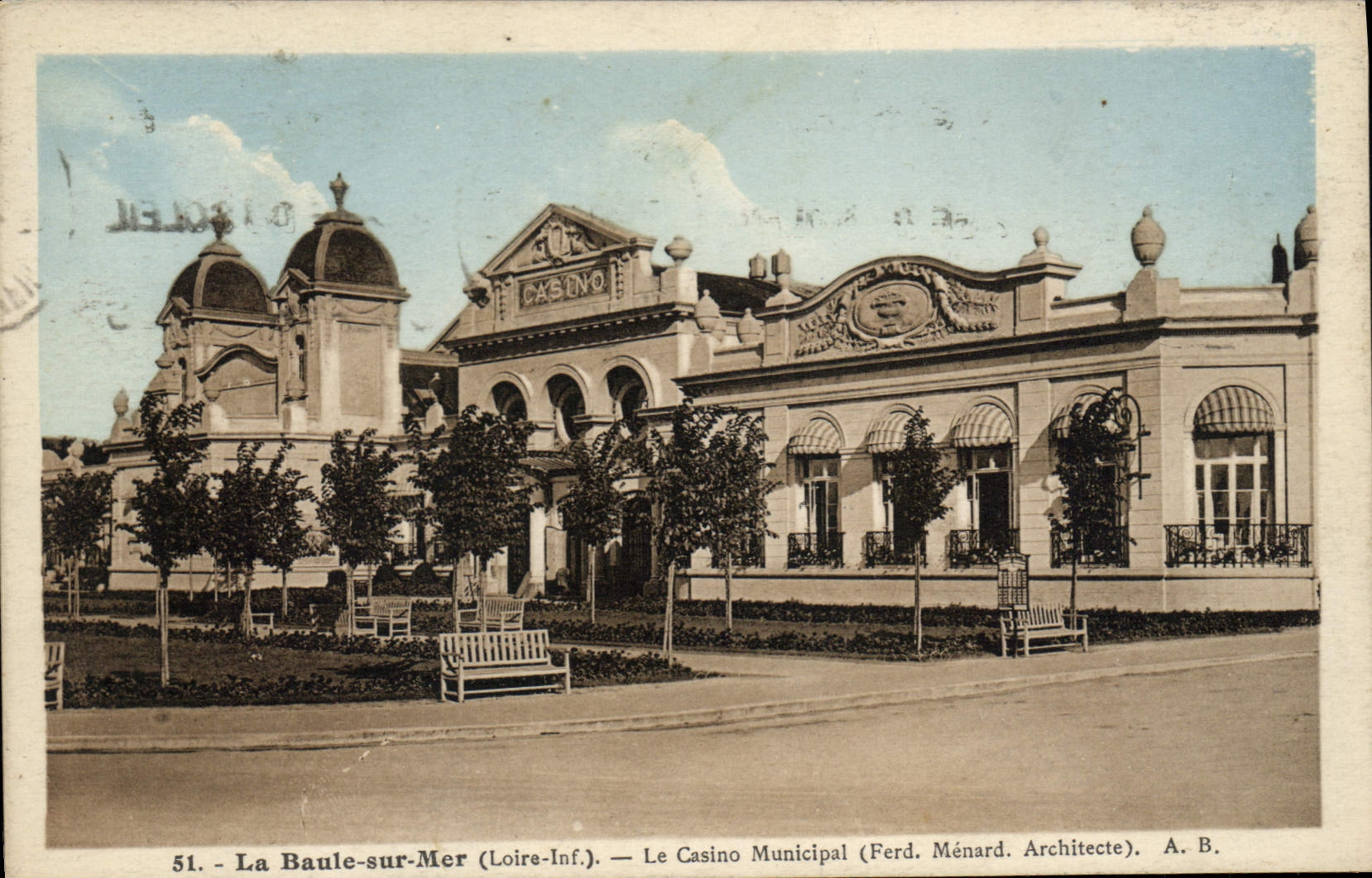 CPA La Baule sur Mer L Inf Le Casino Municipal 