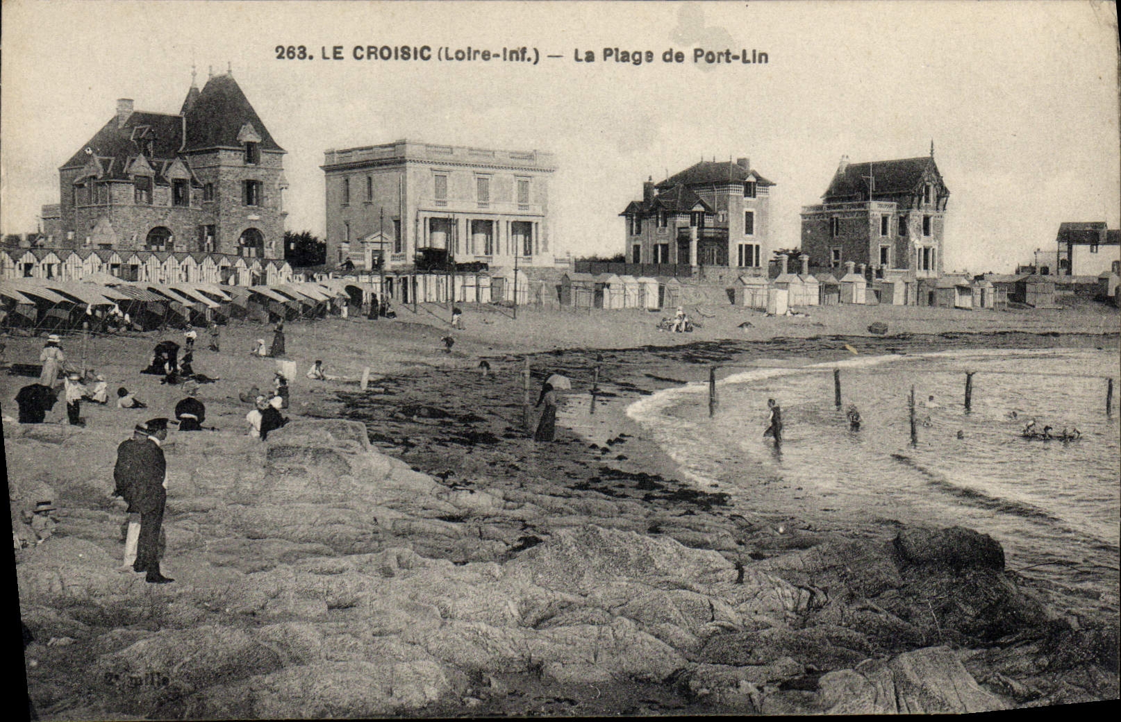 CPA Le Croisic L Inf La Plage de Port Lin 