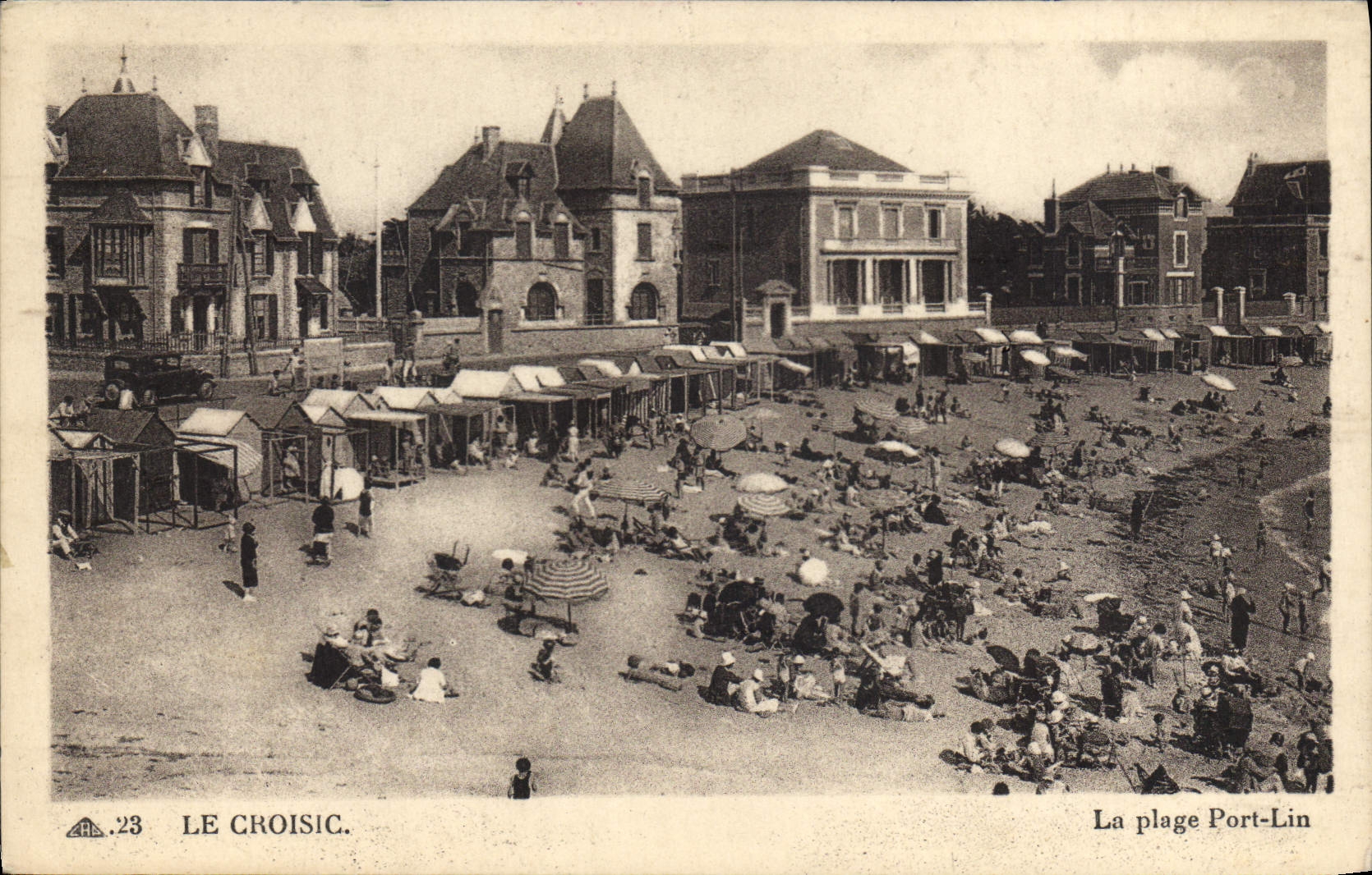 CPA Le Croisic La Plage Port Lin 