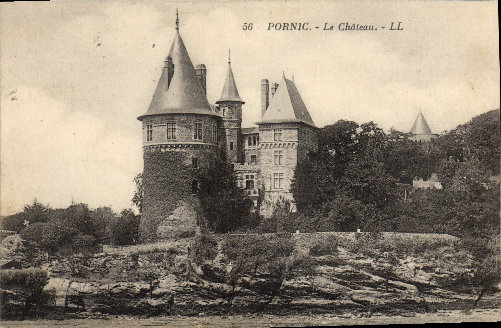 CPA Pornic Le Chateau 