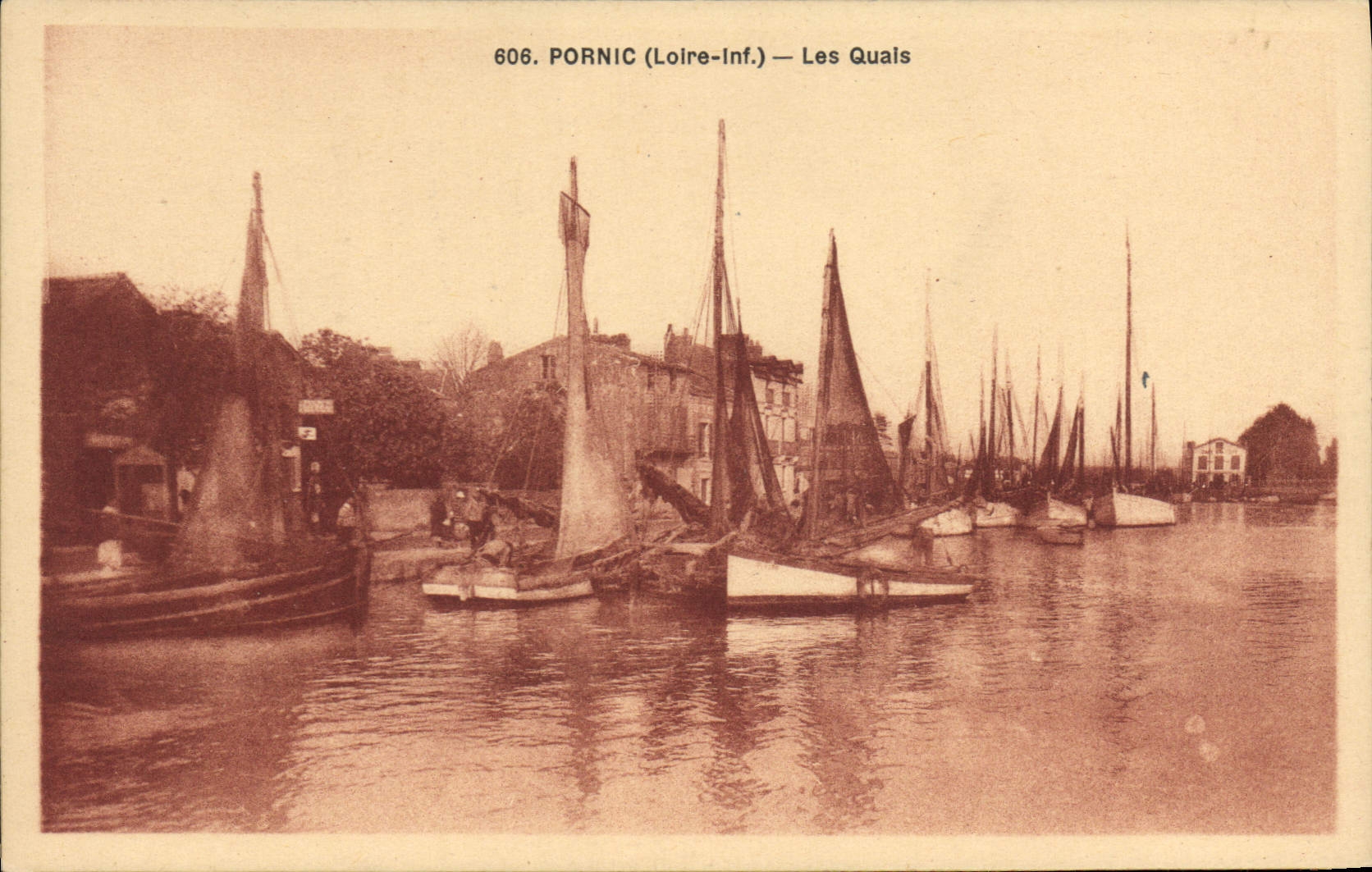 CPA Pornic L Inf Les Quais 