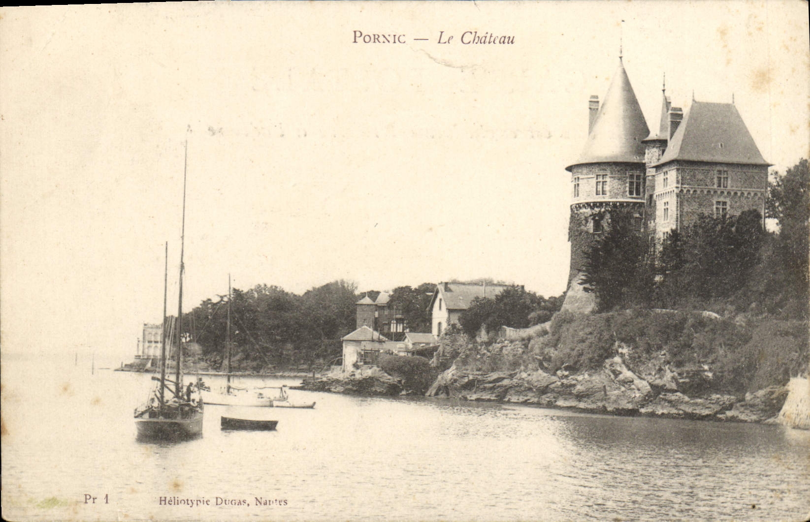 CPA Pornic le Chateau 