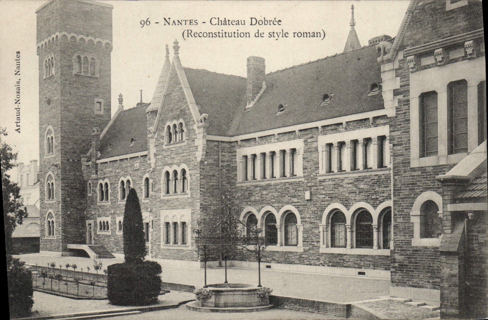 CPA Nantes Chateau Dobree 