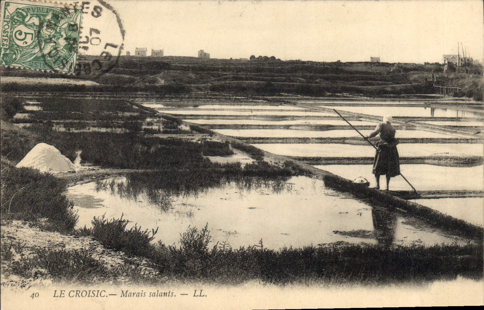 CPA Le Croisic Marais salants 