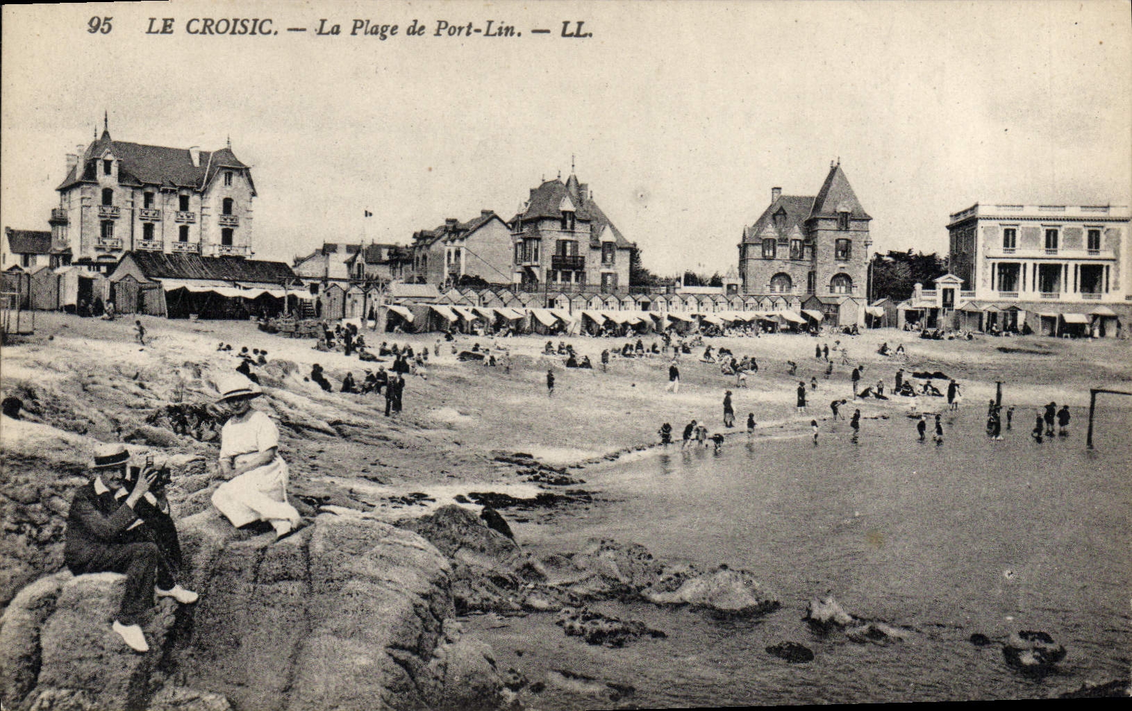 CPA Le Croisic La Plage de Port Lin 