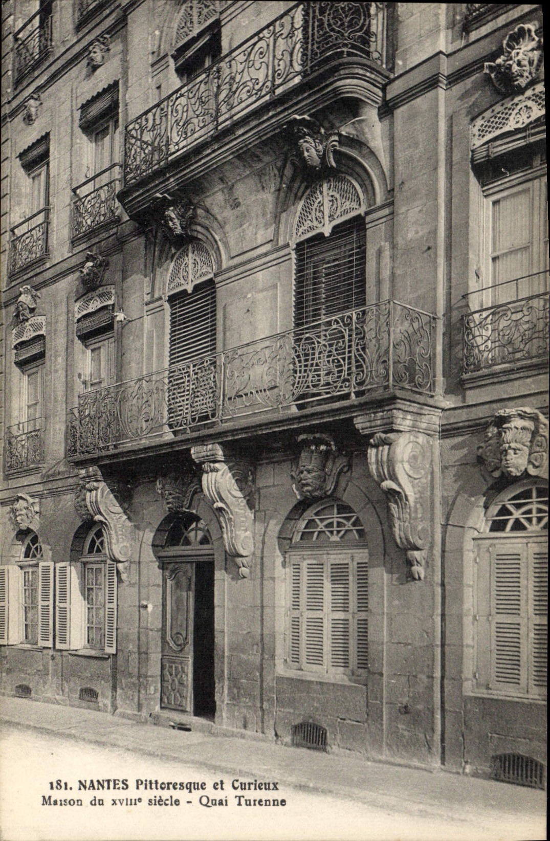 CPA Nantes Pittoresque et Curieux Qual Turenne 