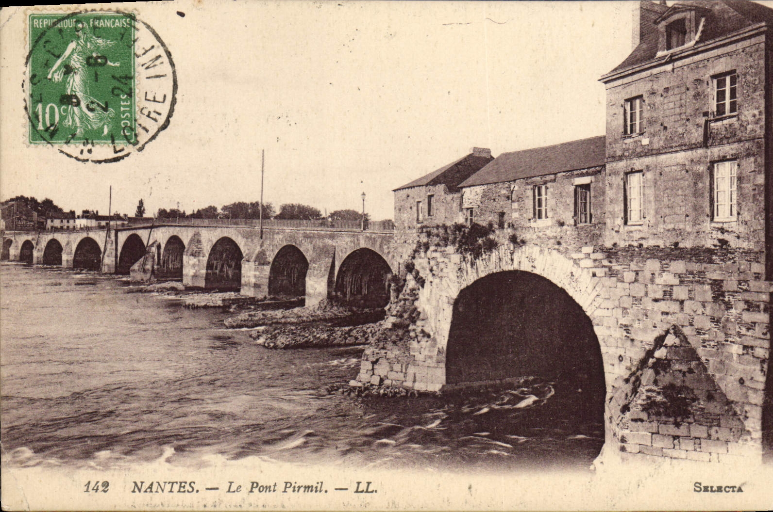 CPA Nantes Le Pont Pirmil 