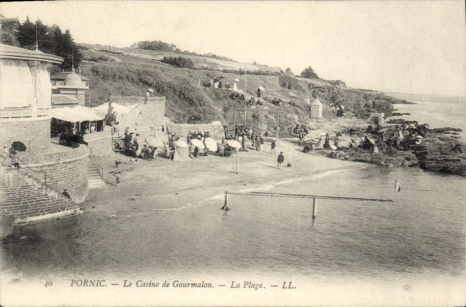 CPA Pornic Le Casino de Gourmalon La Plage
