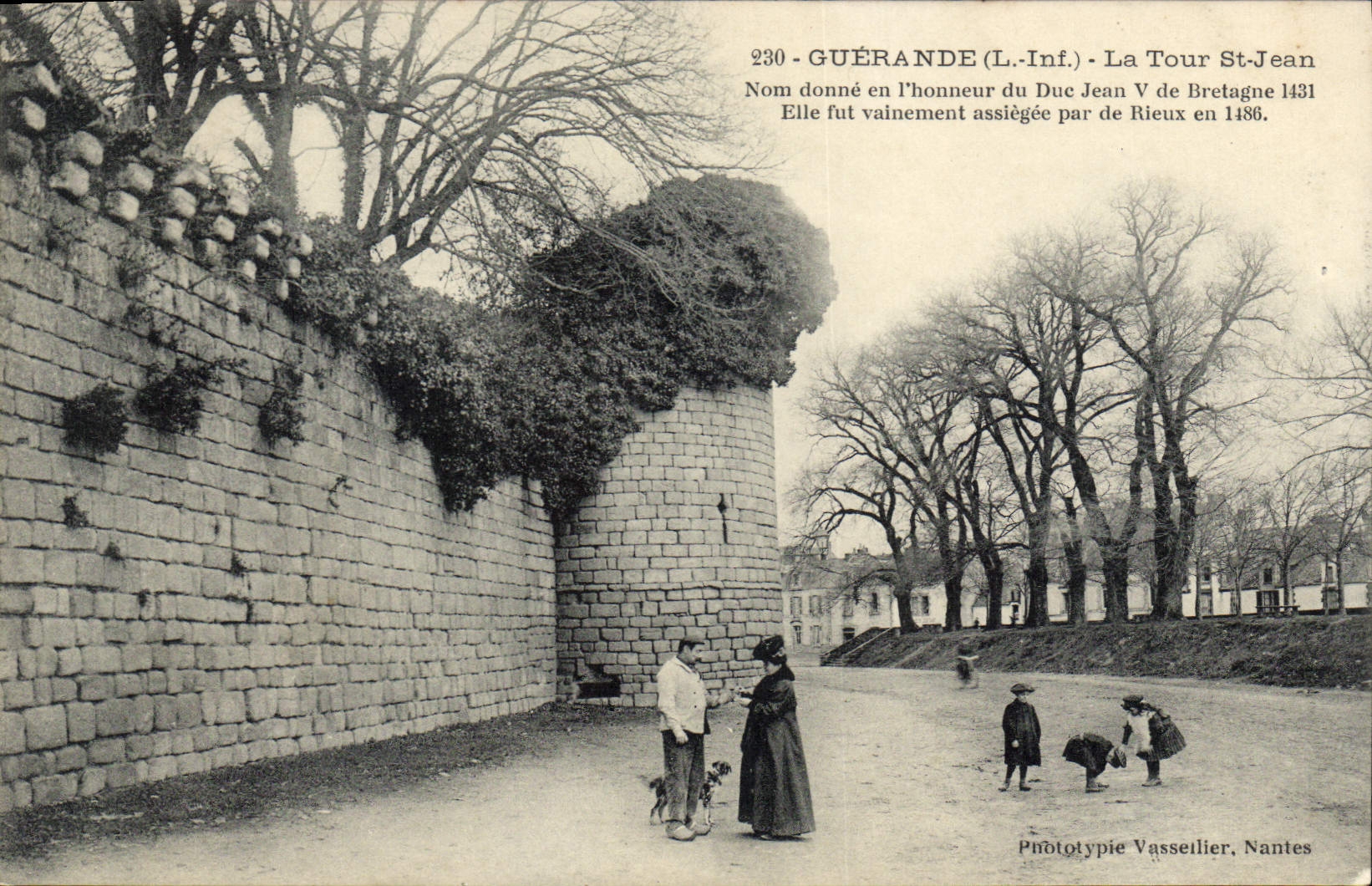 CPA Guerande L Inf La Tour St Jean 