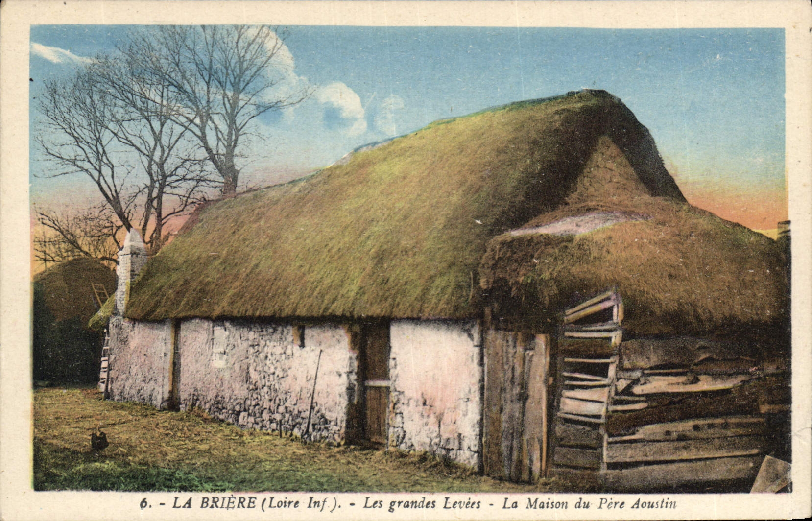 CPA La Briere Loire Inf Les grandes Levées La Maison du Pere Aoustin