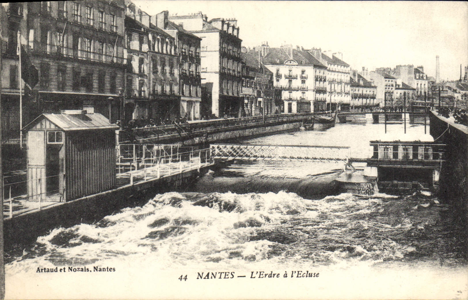 CPA Nantes l'Erdre à l'Ecluse 