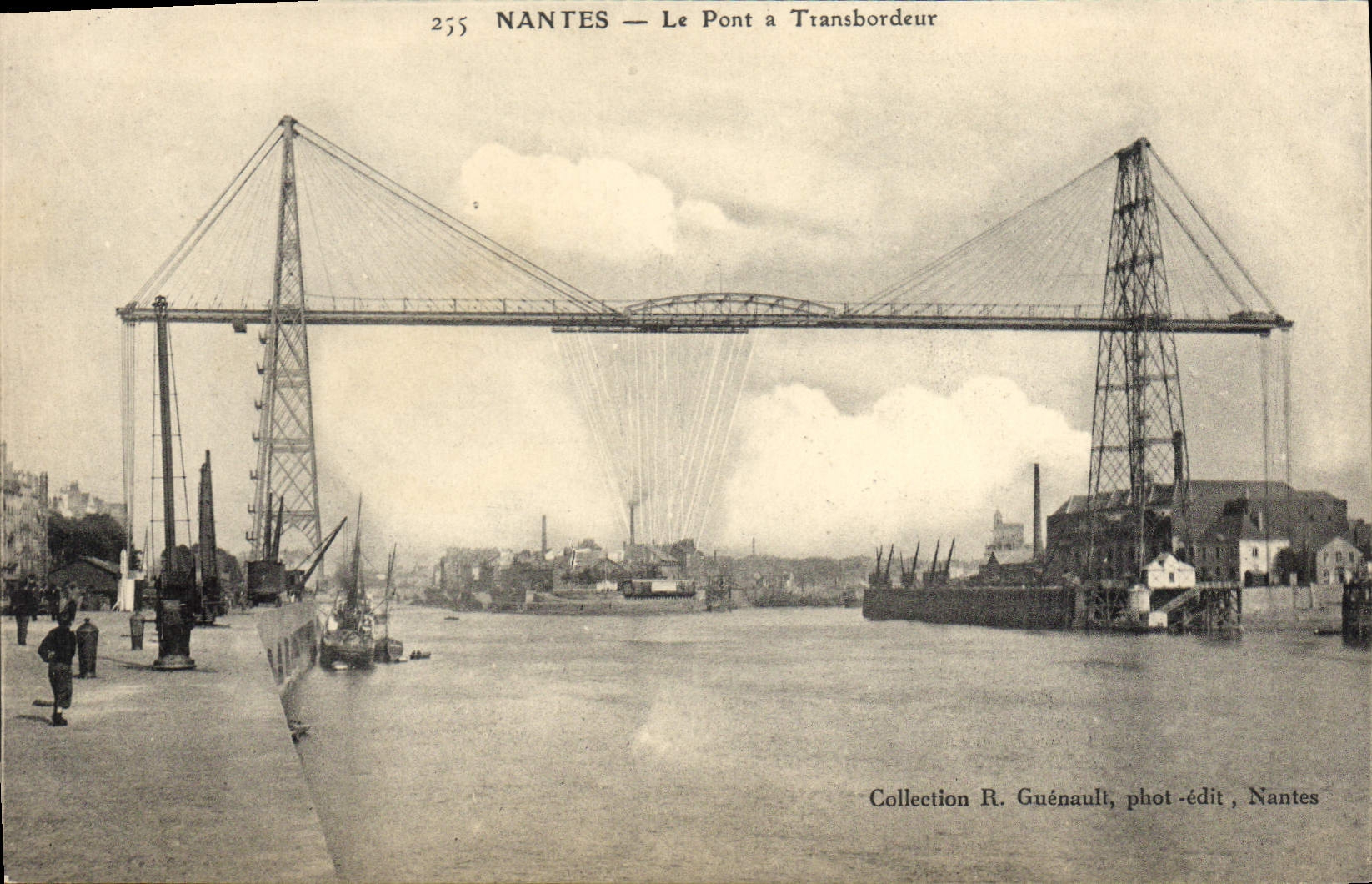 CPA Nantes Le Pont Transbordeur 