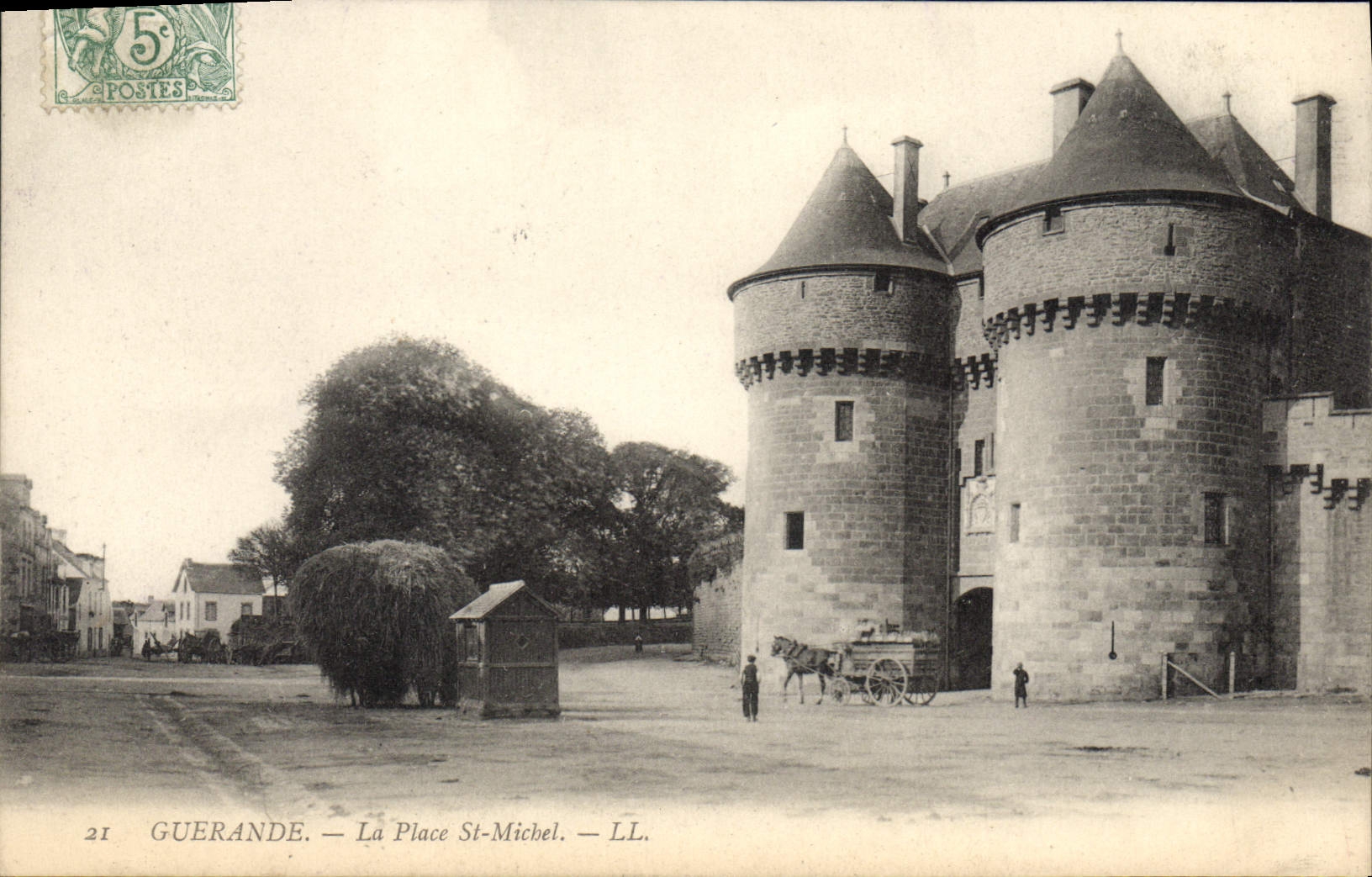 CPA Guerande La Place St Michel 