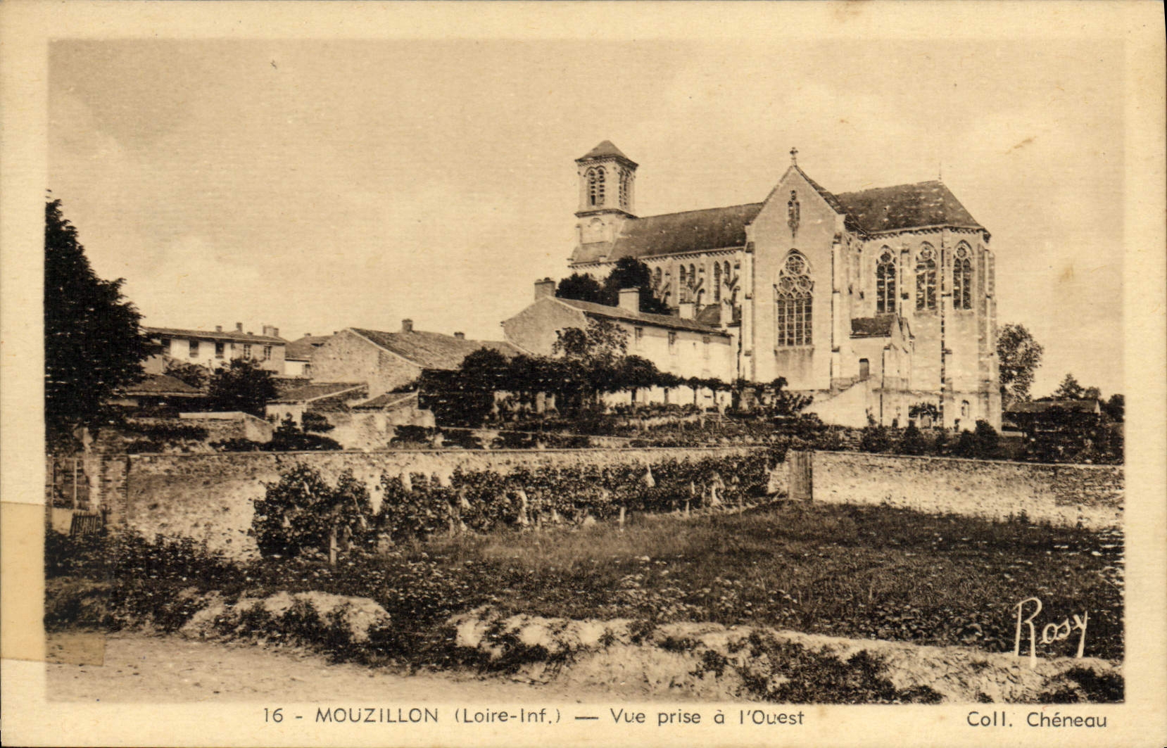 CPA Mouzillon Laure Inf Vue prise à l'Ouest