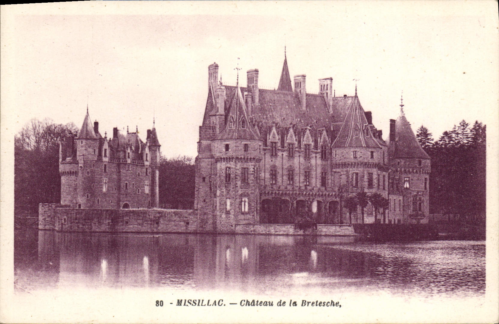 CPA Missillac Chateau de la Bretesche 