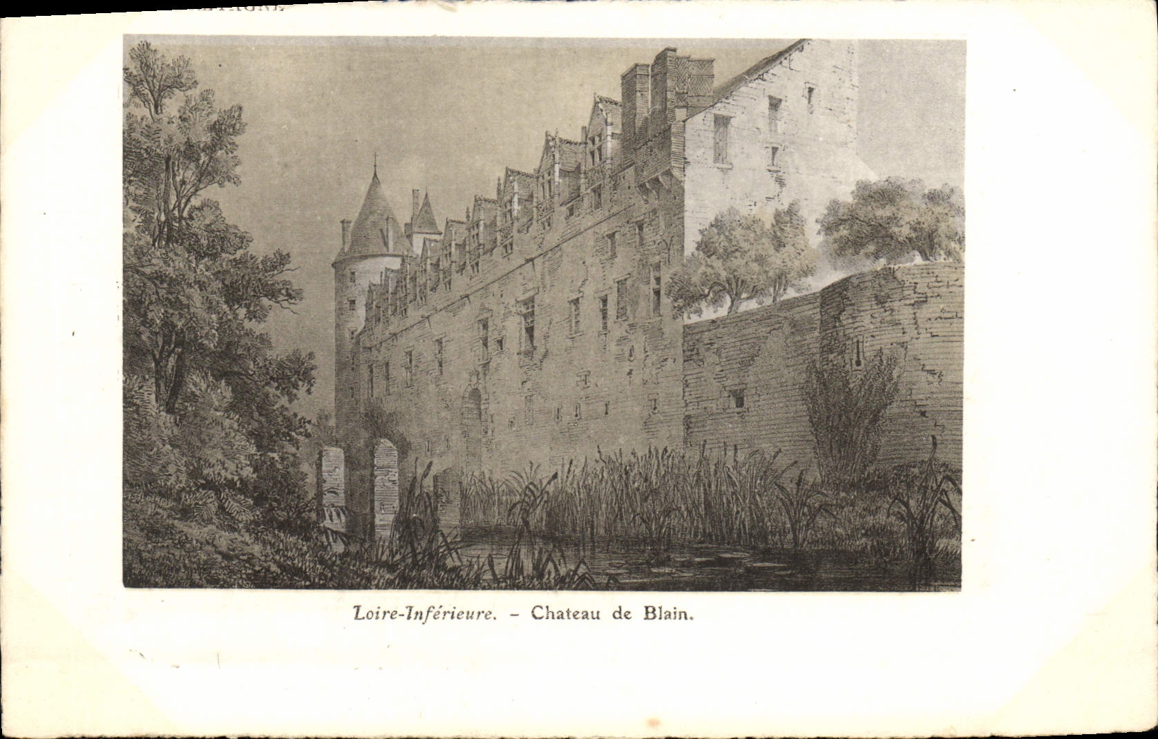 CPA Loire Inferieure Chateau de Blain