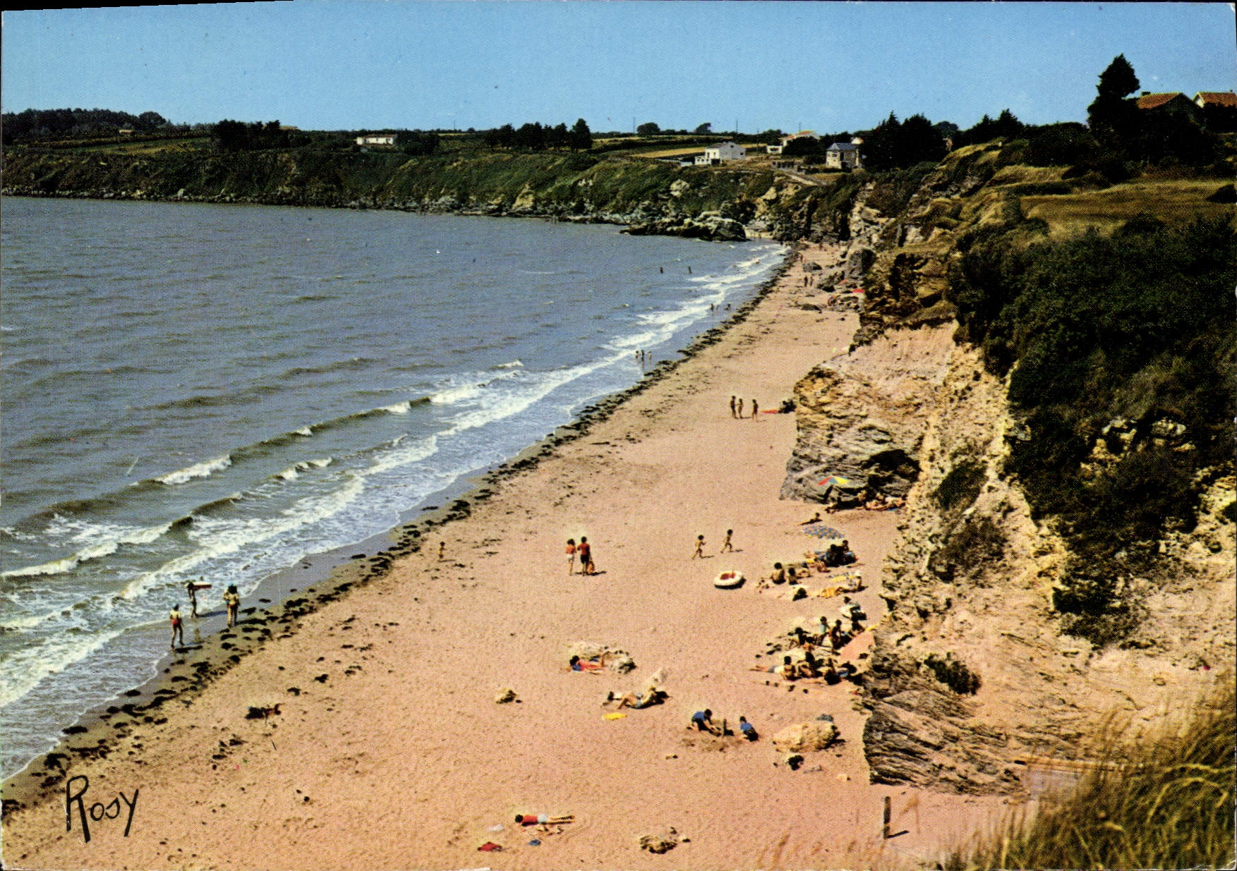 CPSM La Bernerie plage de Crevecoeur