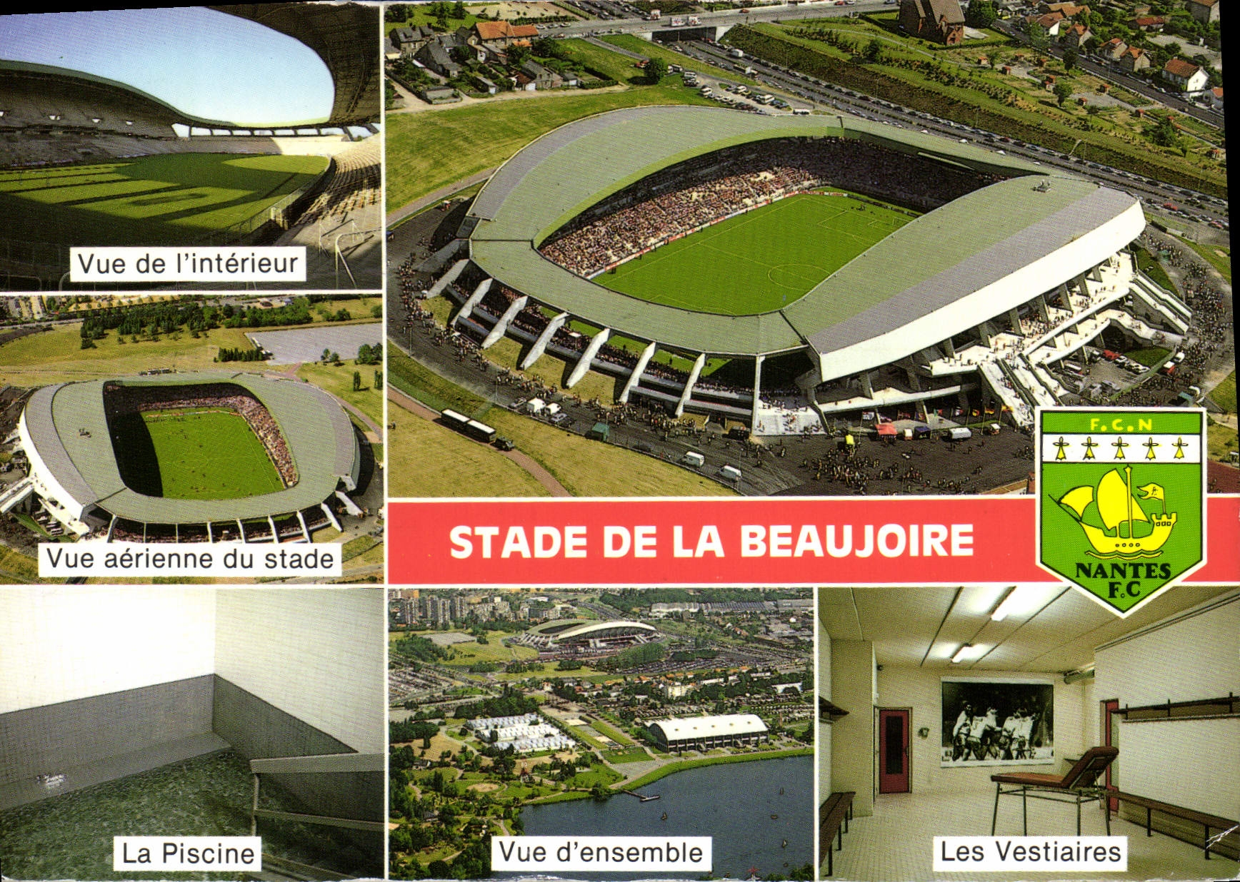 CPSM Nantes L Atl le Stade de la Beaujoire Architecte DPLG Berdje Agopyan 
