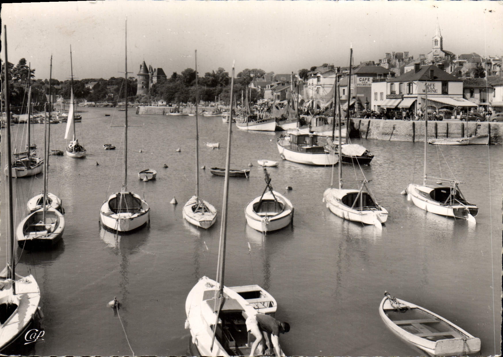 CPSM Cote de Jade Pornic le port 