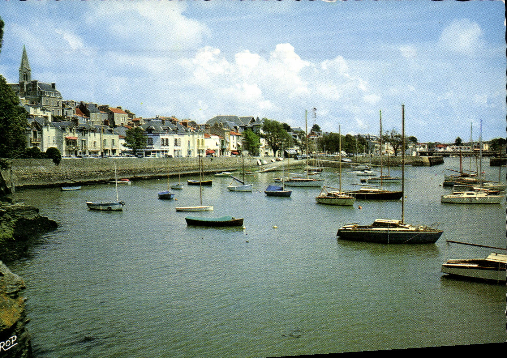 CPSM Pornic Loire Atl le port 